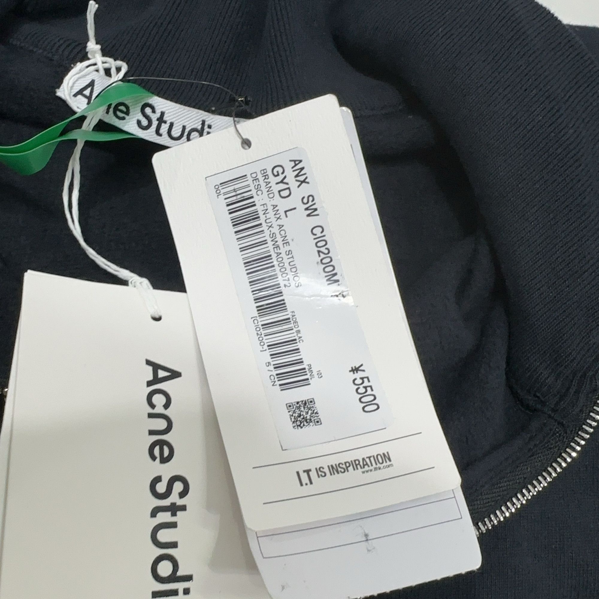 Acne Studios Acne Studios Embroidered Logo Zip Jacket L Size US L / EU 52-54 / 3 - 4 Thumbnail