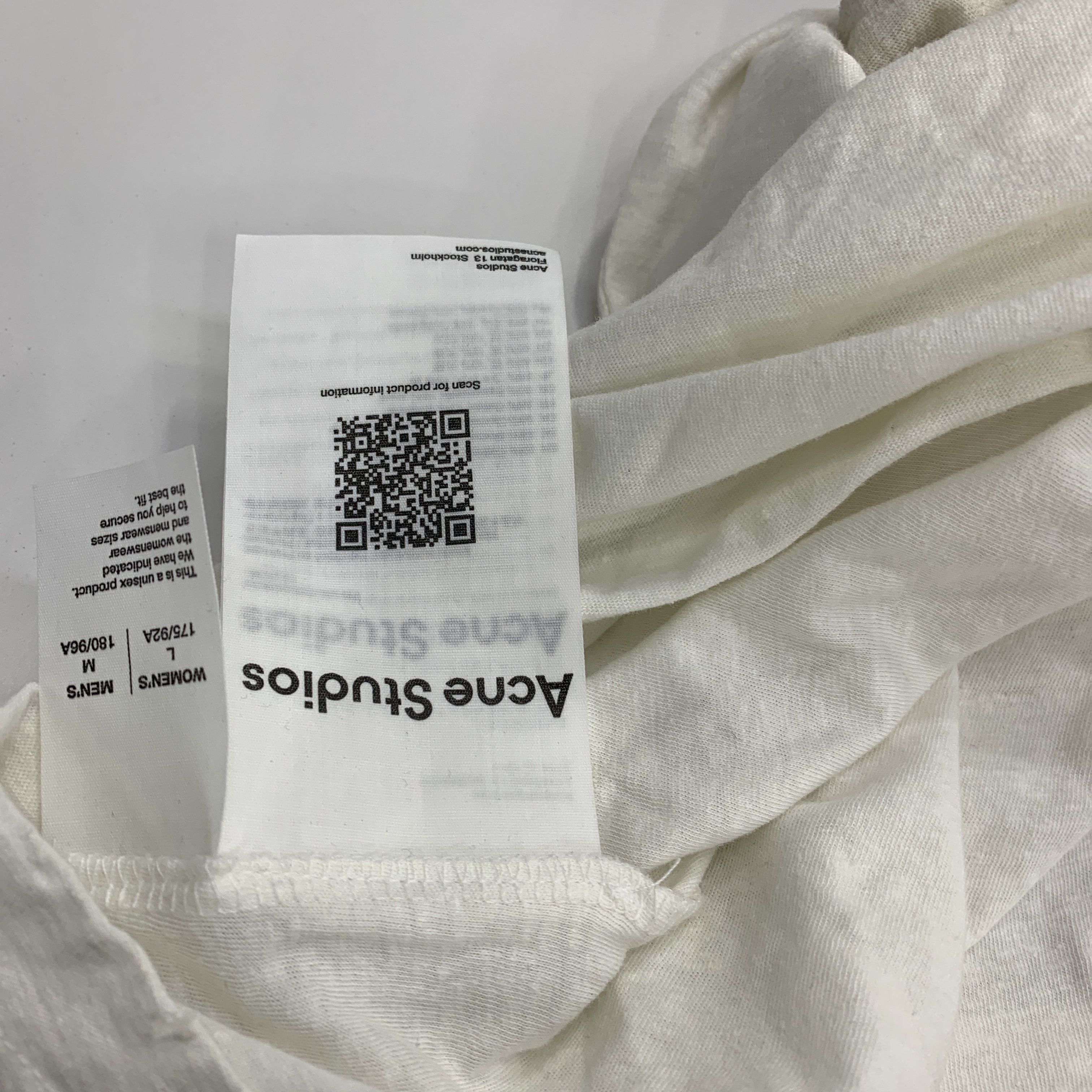 Acne Studios Acne Studios 1996 Logo Spray T-Shirt Size M Size US M / EU 48-50 / 2 - 3 Thumbnail