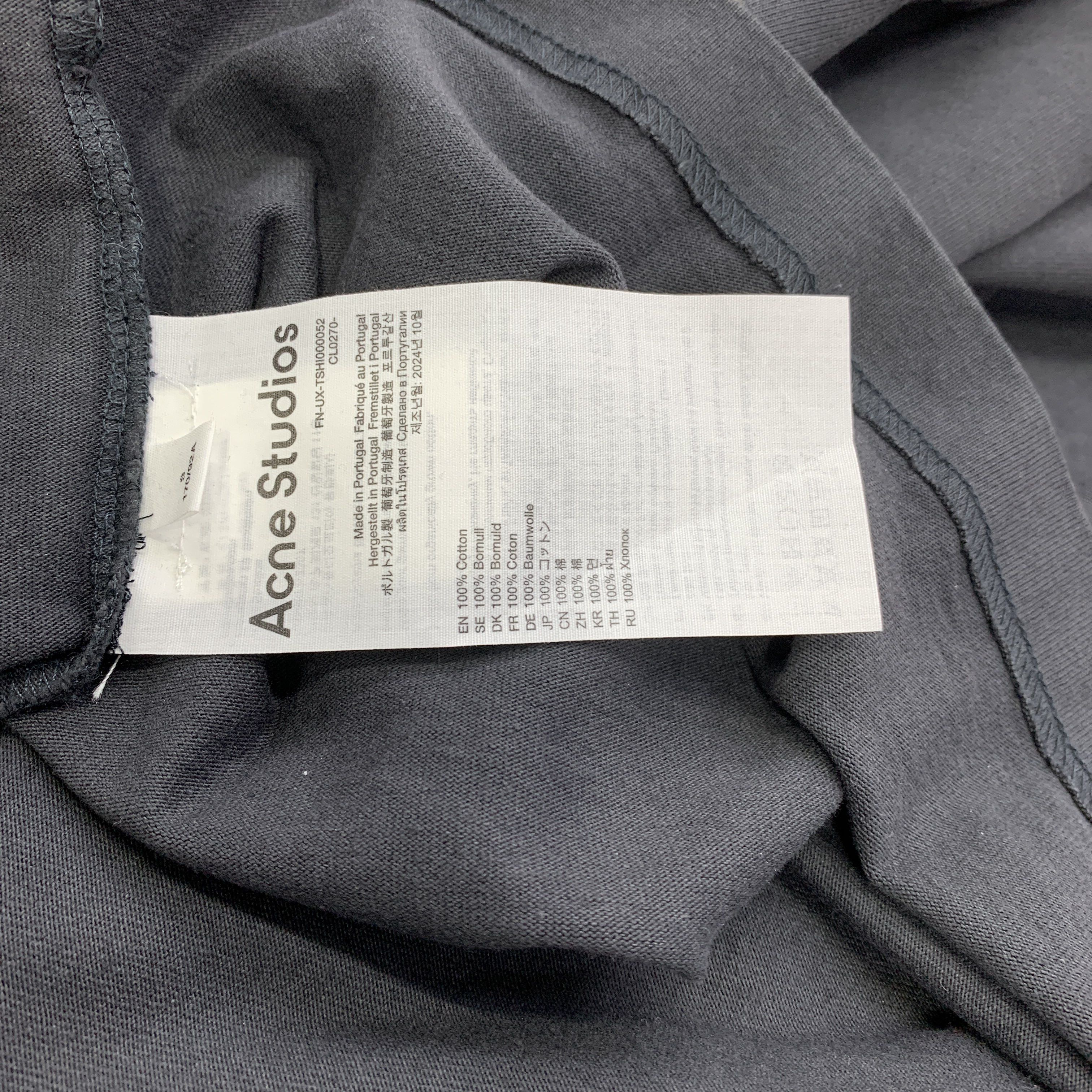 Acne Studios Acne Studios Logo Long Sleeve T-Shirt S Size US S / EU 44-46 / 1 - 3 Thumbnail