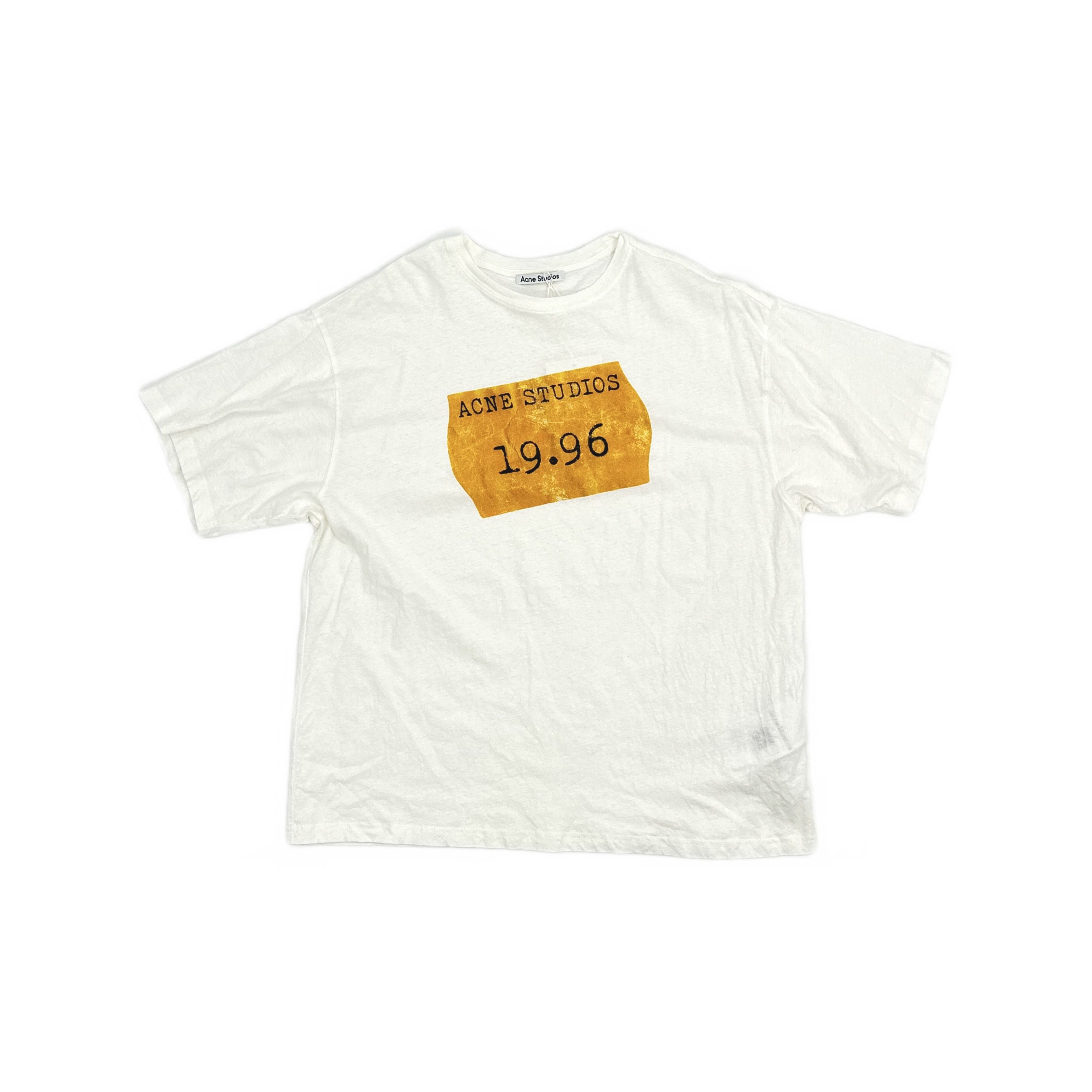 Acne Studios Acne Studios 19.96 Logo Graphic T-Shirt S Size US S / EU 44-46 / 1 - 2 Thumbnail