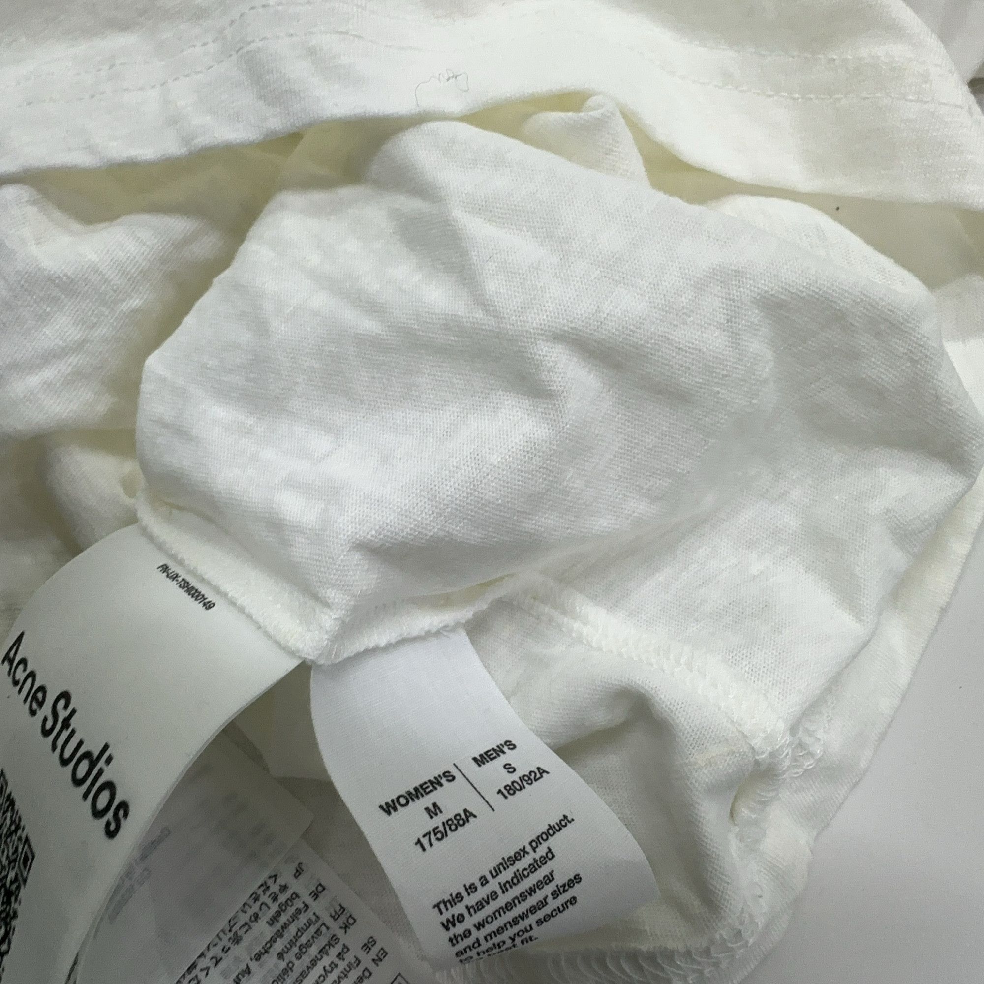 Acne Studios Acne Studios 19.96 Logo Graphic T-Shirt S Size US S / EU 44-46 / 1 - 6 Thumbnail