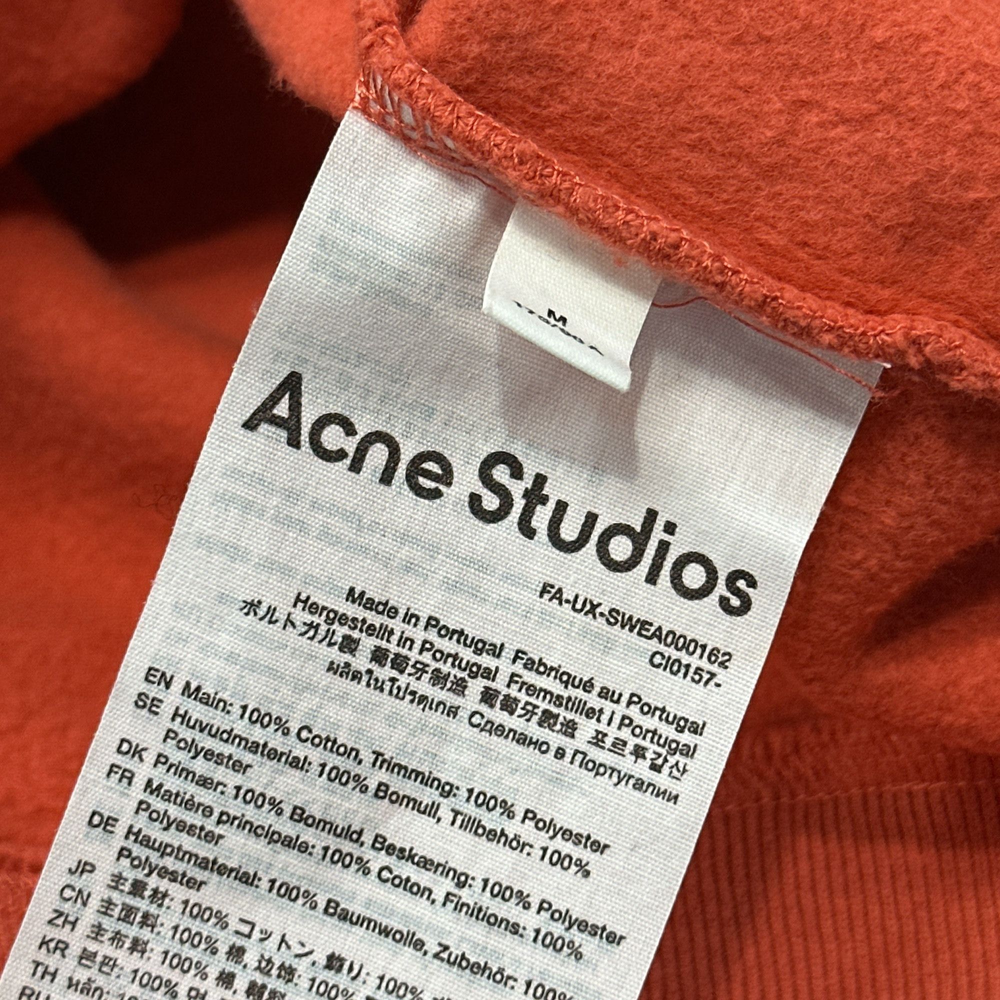 Acne Studios Acne Studios STHLM 08 Graphic Sweatshirt M Size US M / EU 48-50 / 2 - 5 Thumbnail