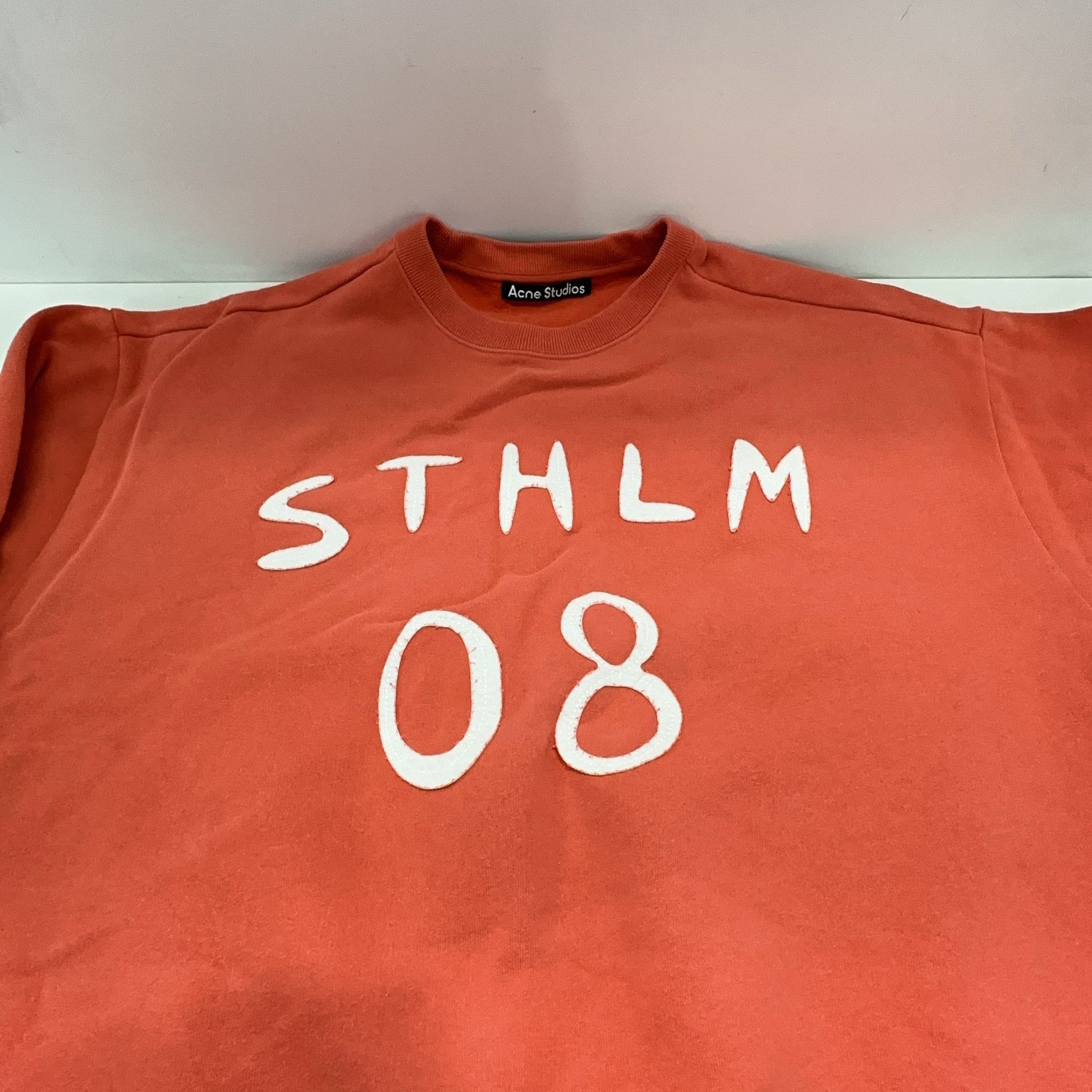 Acne Studios Acne Studios STHLM 08 Graphic Sweatshirt M Size US M / EU 48-50 / 2 - 7 Thumbnail