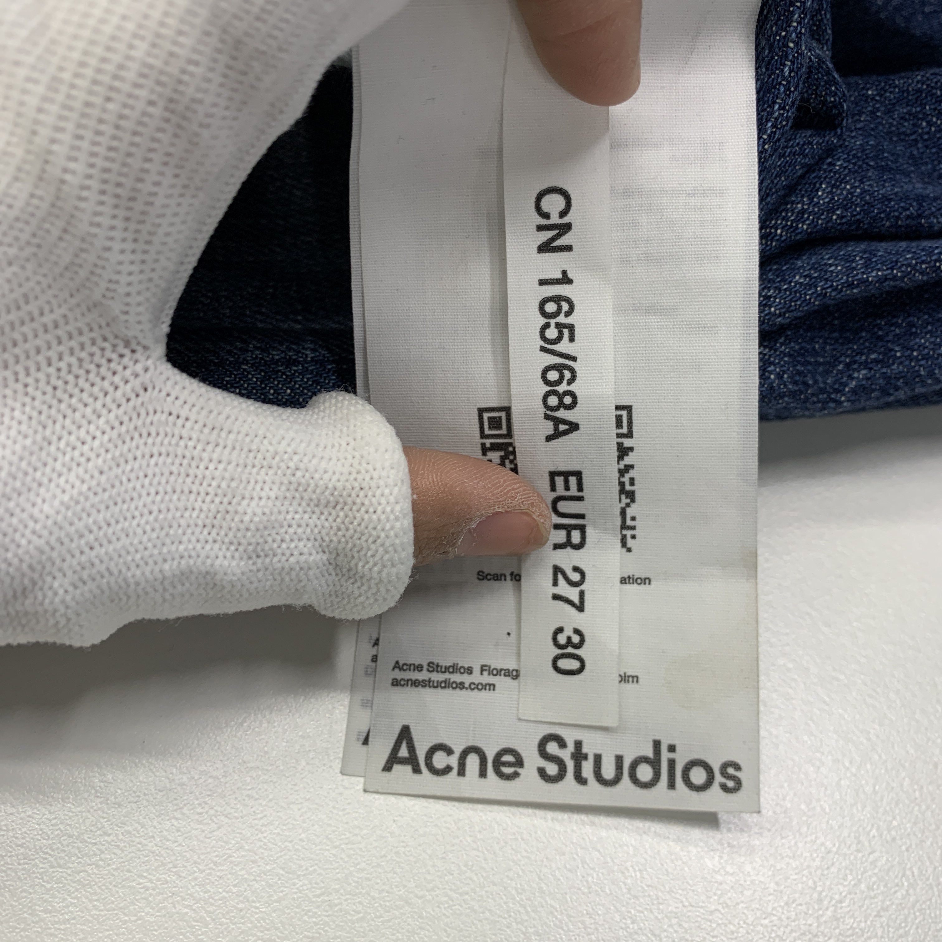 Acne Studios Acne Studios 2021F Paint Splatter Jeans 27 Size 27" / US 4 / IT 40 - 4 Thumbnail