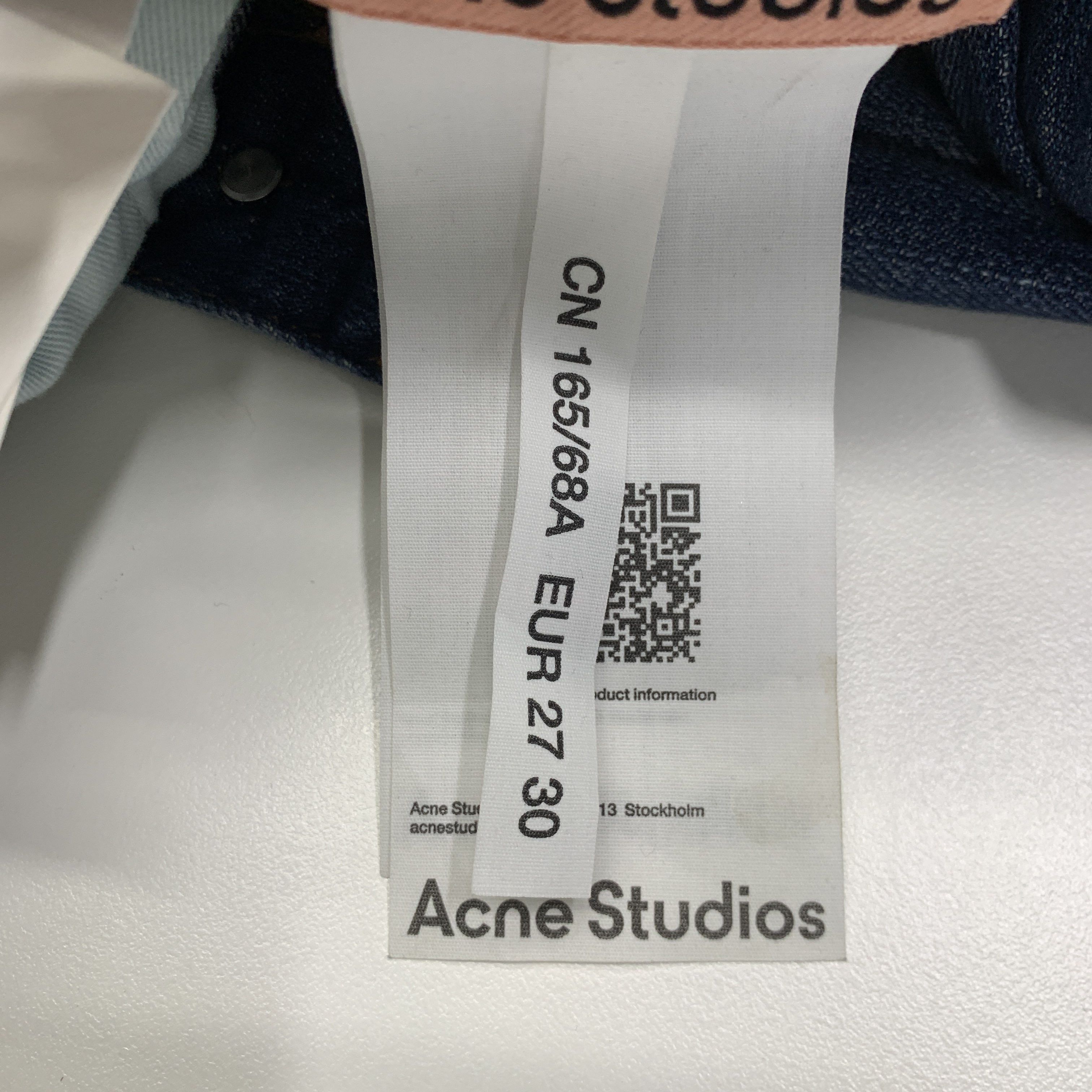 Acne Studios Acne Studios 2021F Paint Splatter Jeans 27 Size 27" / US 4 / IT 40 - 6 Thumbnail