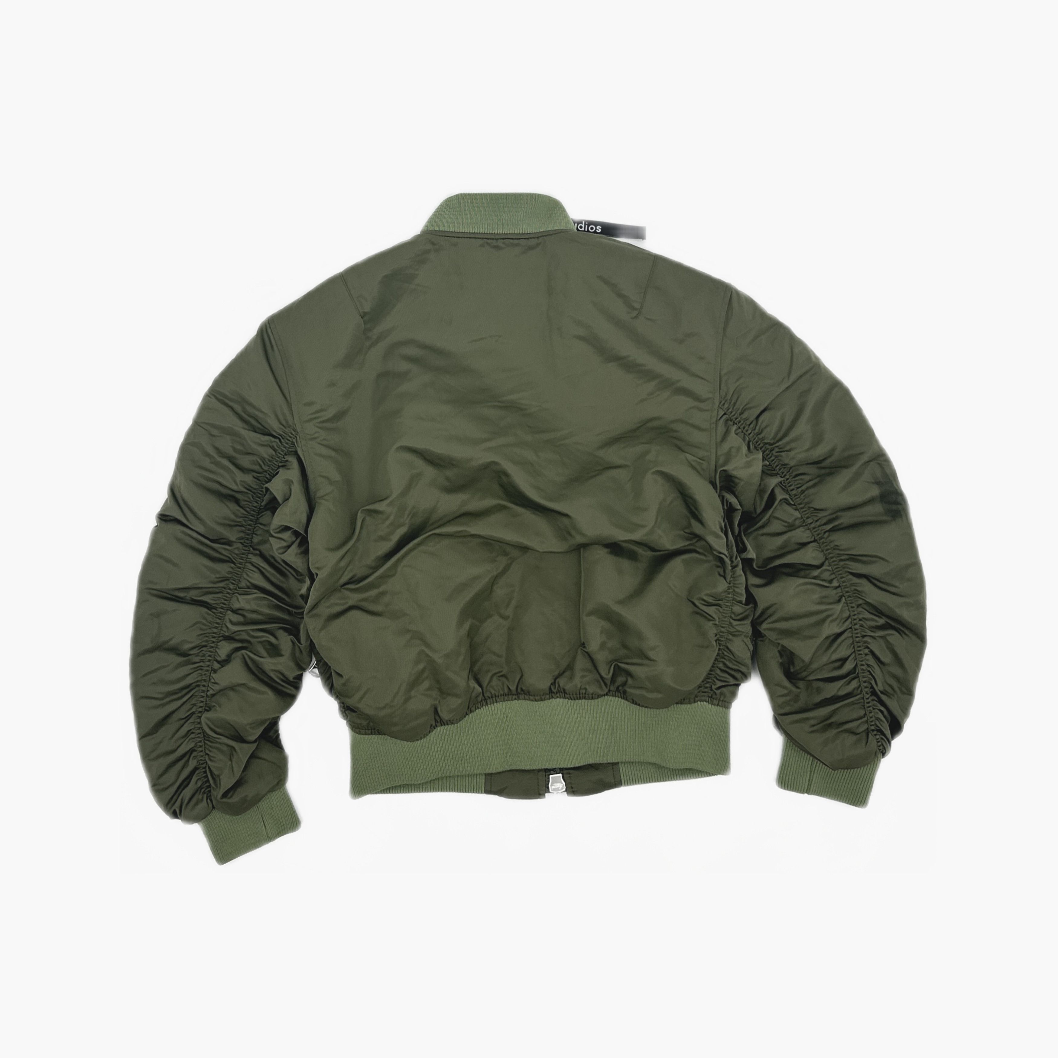 Acne Studios Acne Studios Clea Ruched Bomber Jacket 32 Size XXS / US 00 / IT 34 - 3 Thumbnail