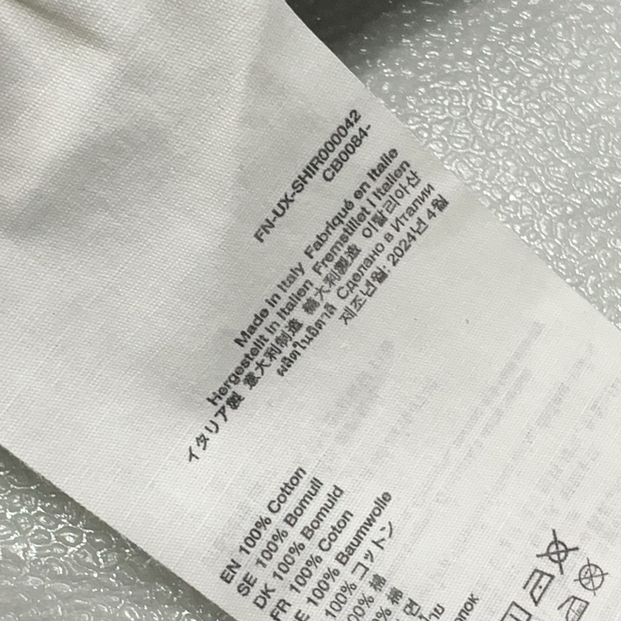 Acne Studios Acne Studios Monogram Denim Shirt Size 48 Size US M / EU 48-50 / 2 - 6 Thumbnail