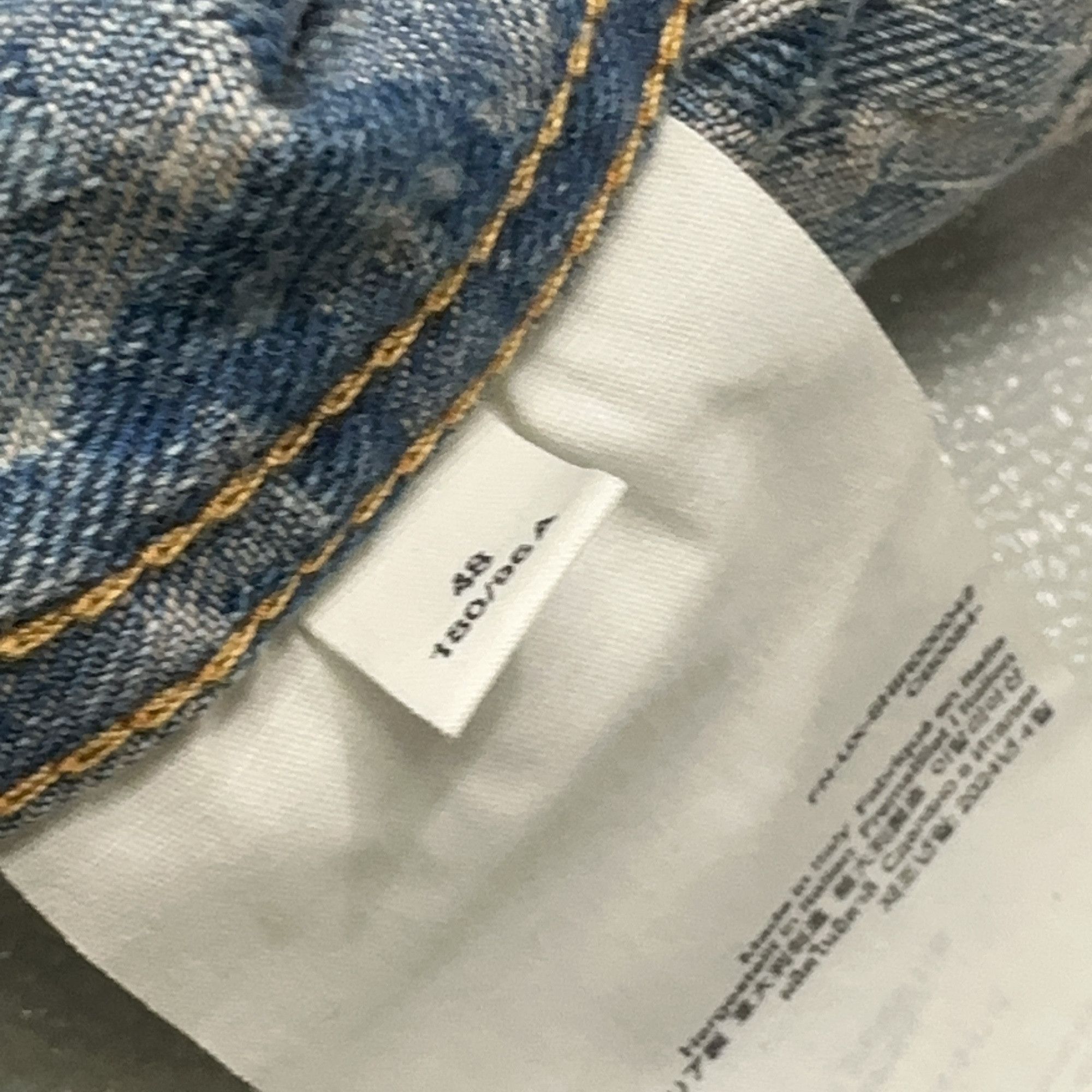 Acne Studios Acne Studios Monogram Denim Shirt Size 48 Size US M / EU 48-50 / 2 - 5 Thumbnail