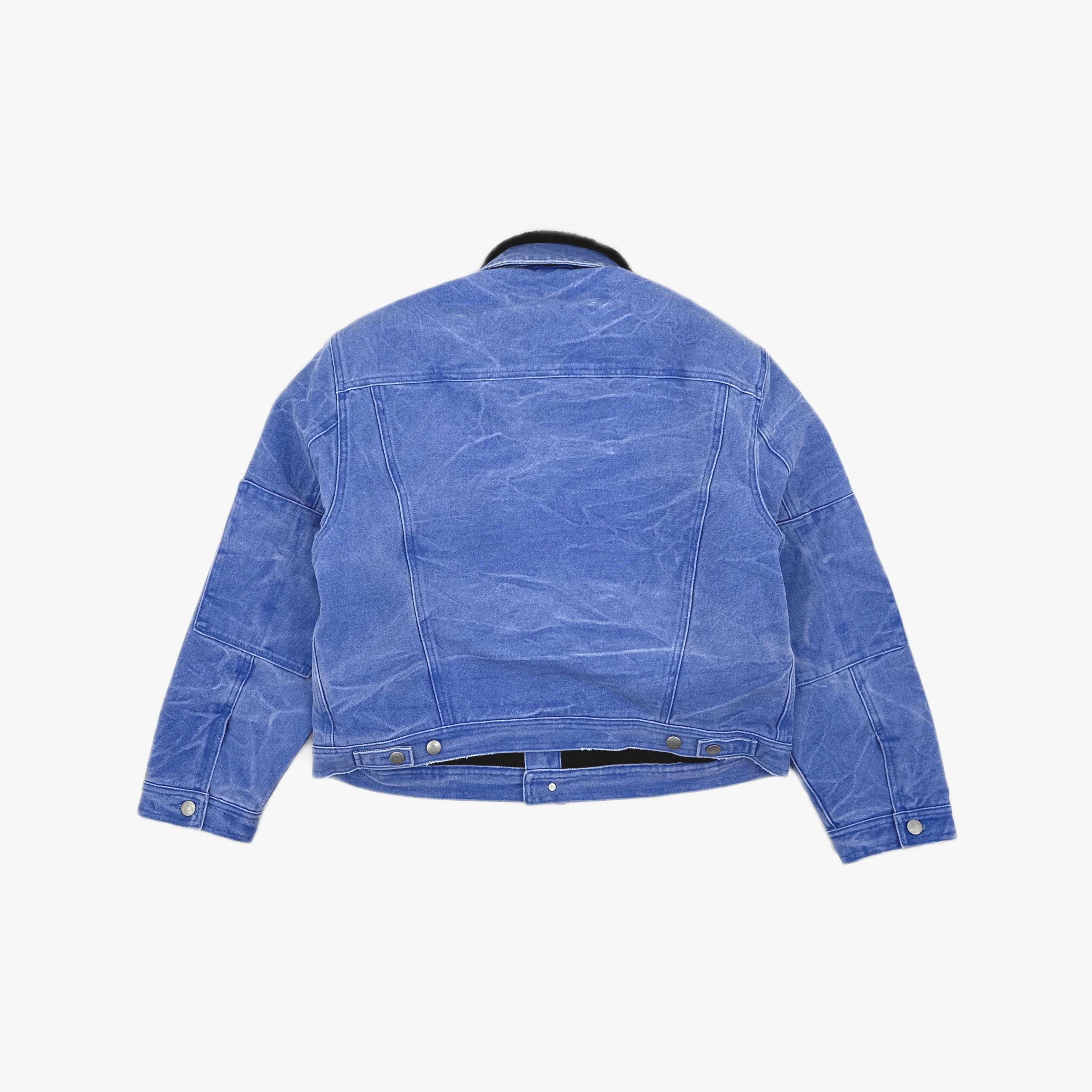 Acne Studios Acne Studios Faded Face Patch Denim Jacket M Size US M / EU 48-50 / 2 - 3 Thumbnail