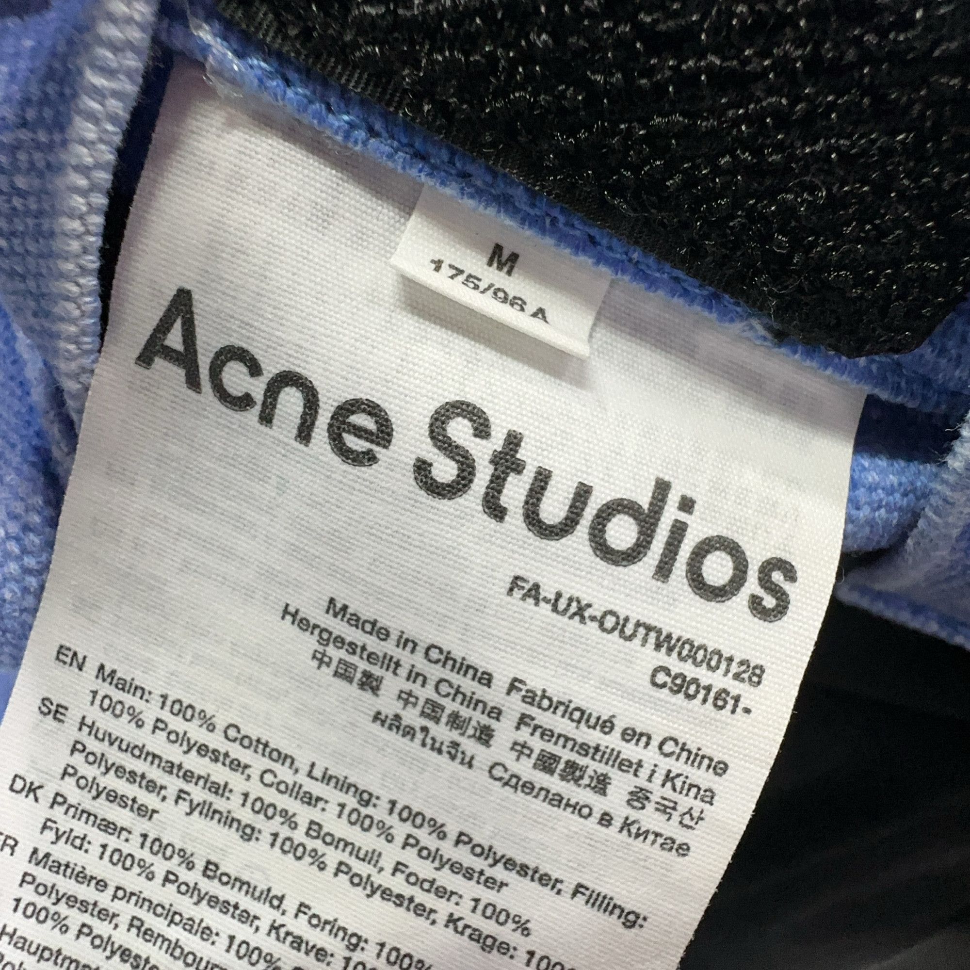 Acne Studios Acne Studios Faded Face Patch Denim Jacket M Size US M / EU 48-50 / 2 - 6 Thumbnail