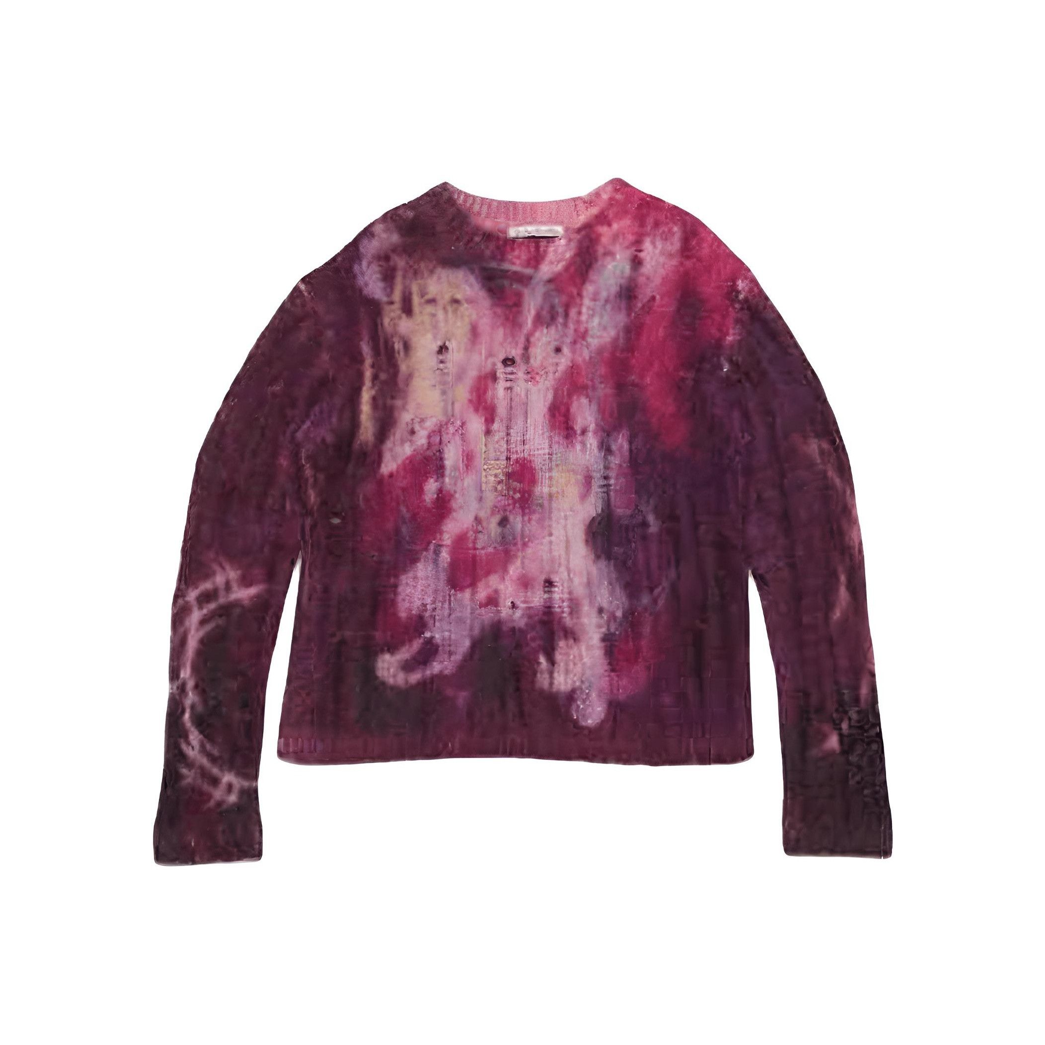 Acne Studios Acne Studios Distressed Tie-Dye Mohair Sweater S Size US S / EU 44-46 / 1 - 2 Thumbnail