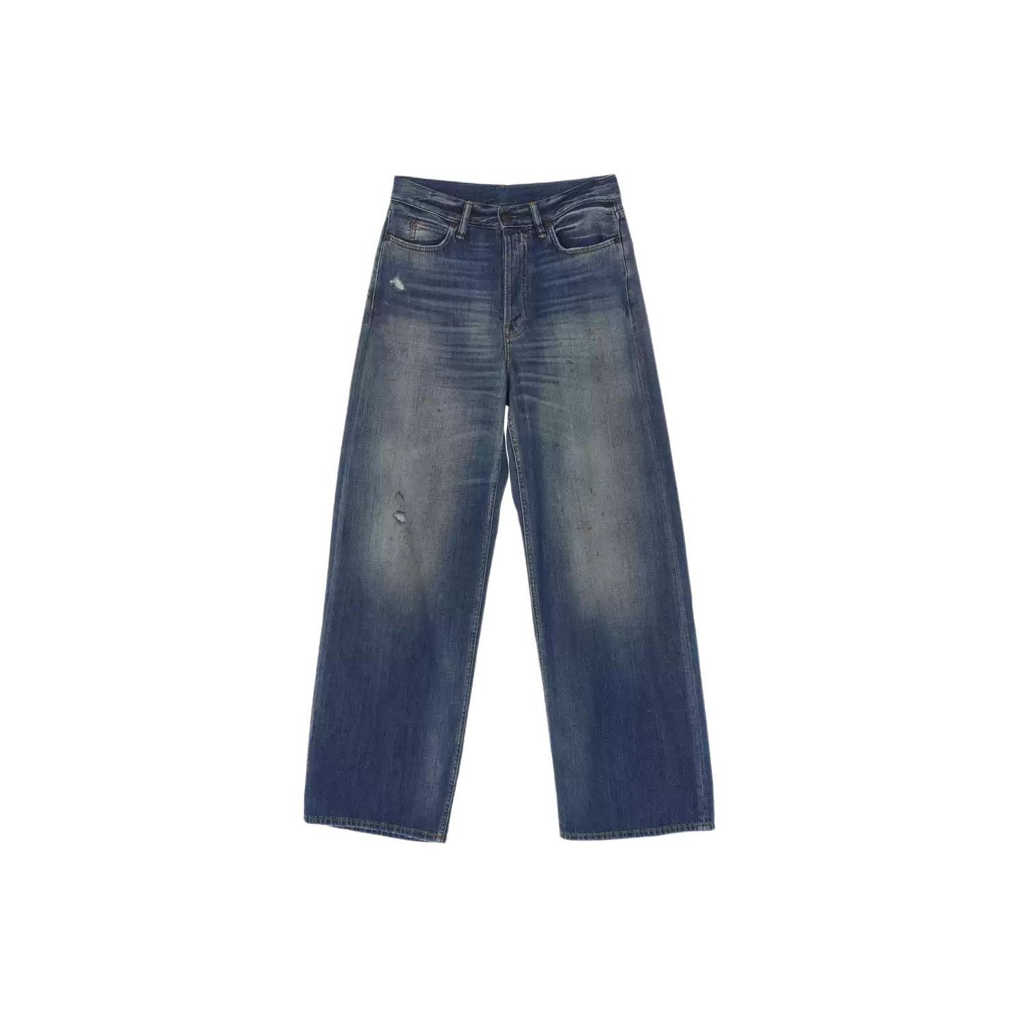 Acne Studios Acne Studios Distressed 1981 Straight Jeans L Size US 34 / EU 50 - 2 Thumbnail
