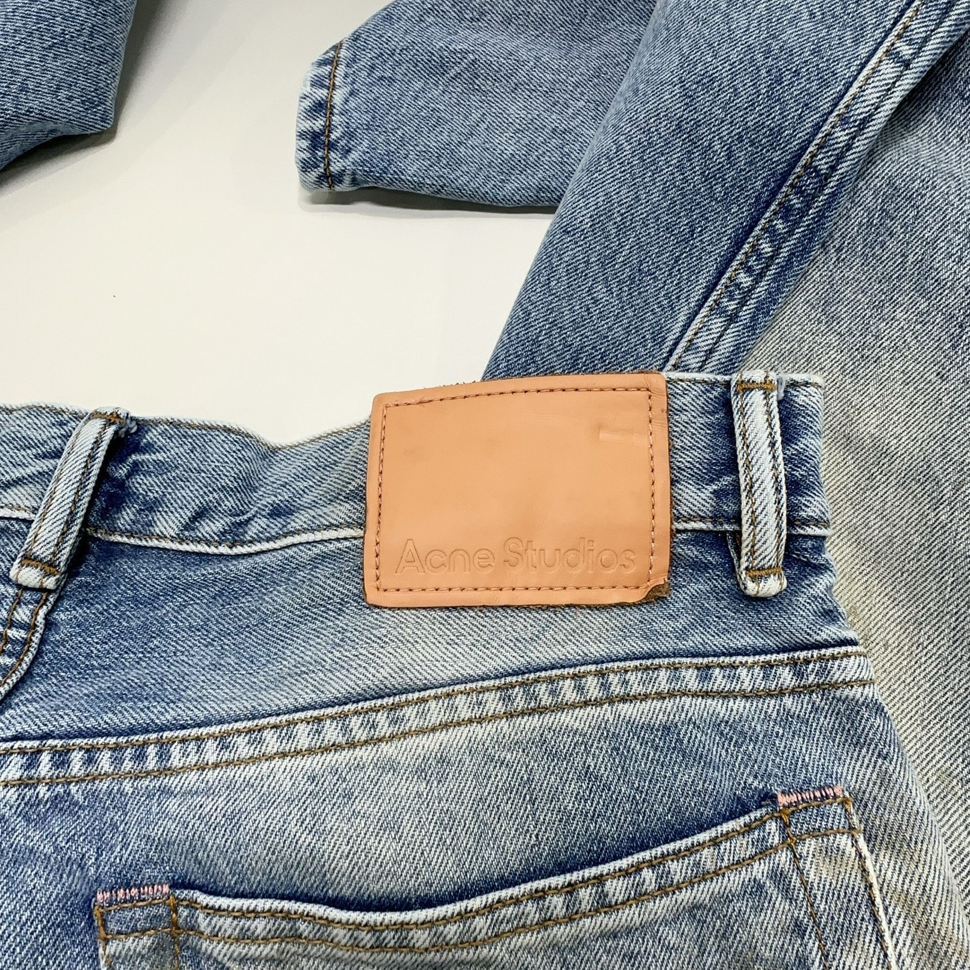 Acne Studios Acne Studios 2021M Penicillin Distressed Jeans 31 Size US 31 - 7 Thumbnail