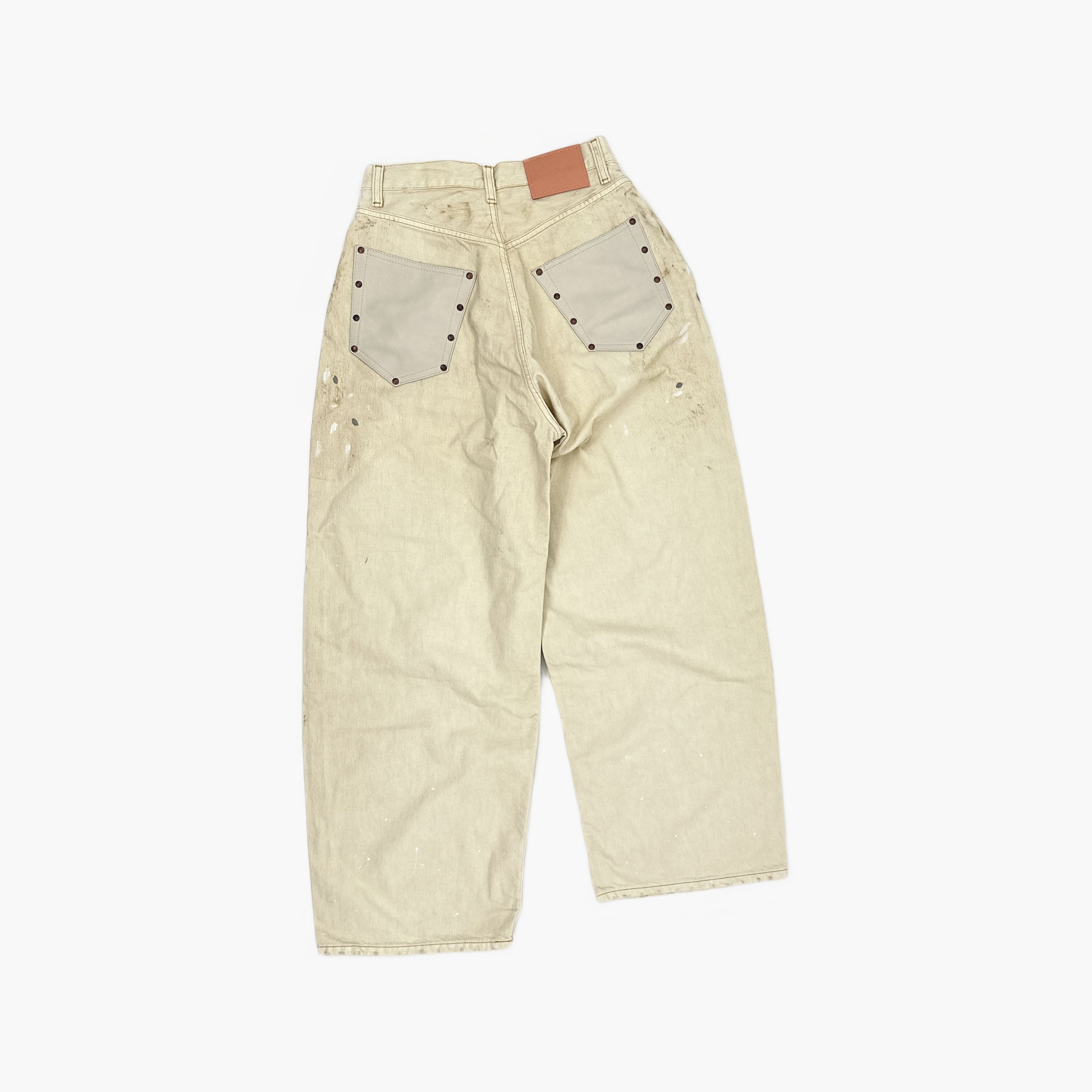 Acne Studios Acne Studios 2023 Distressed White Jeans XS Size US 28 / EU 44 - 3 Thumbnail