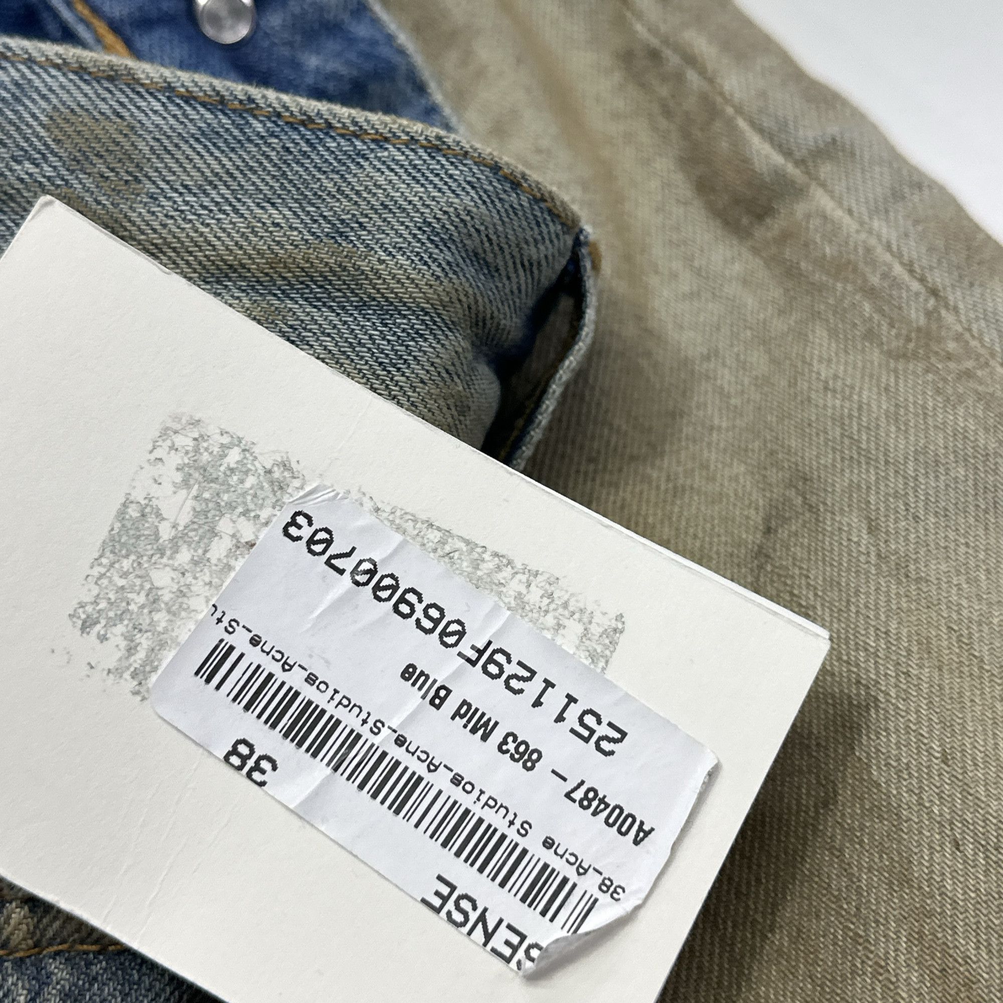 Acne Studios Acne Studios Dirty Wash Baggy Jeans Size 38 Size 27" / US 4 / IT 40 - 6 Thumbnail