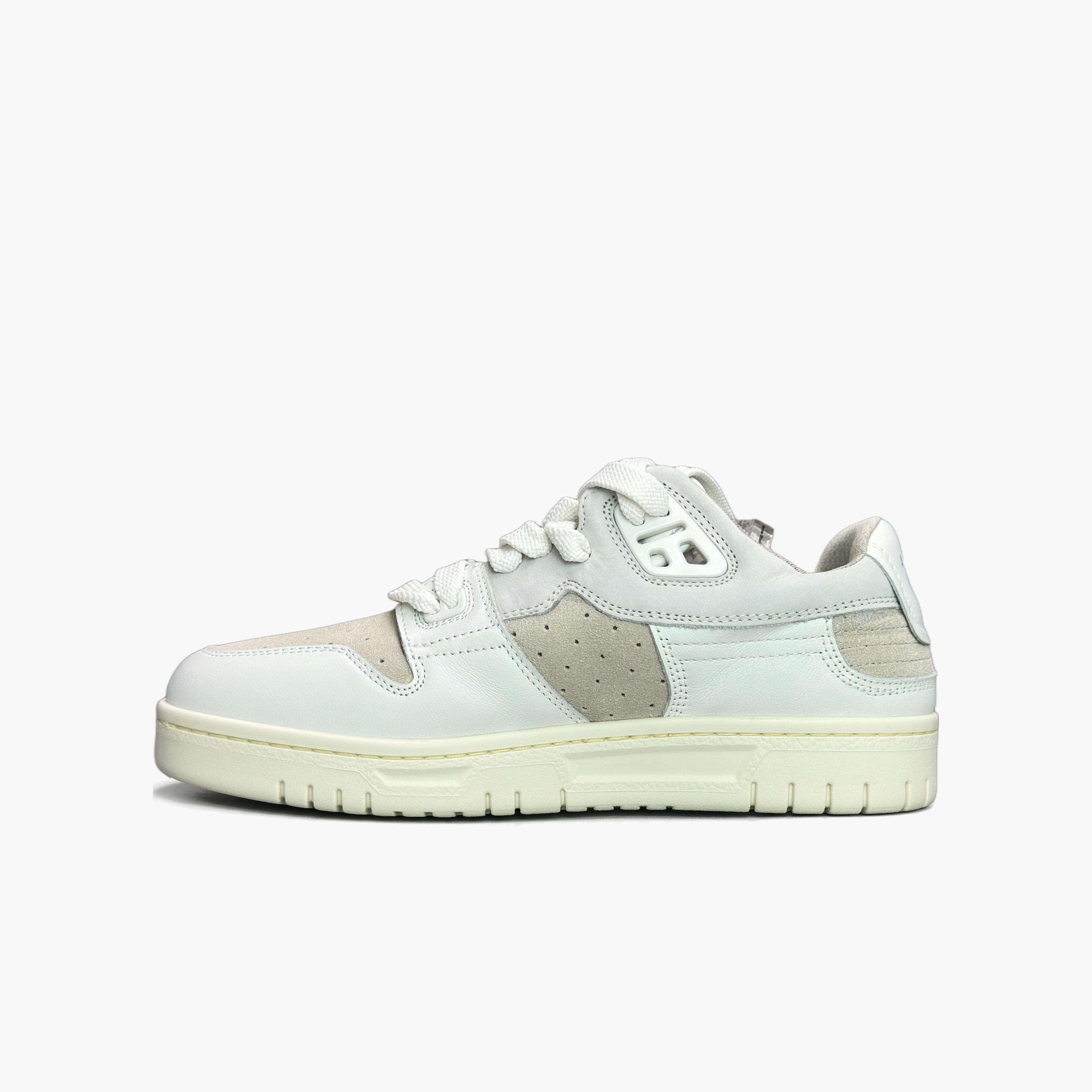 Acne Studios Acne Studios White Leather Low-Top Sneakers 39 Size US 9 / IT 39 - 4 Thumbnail