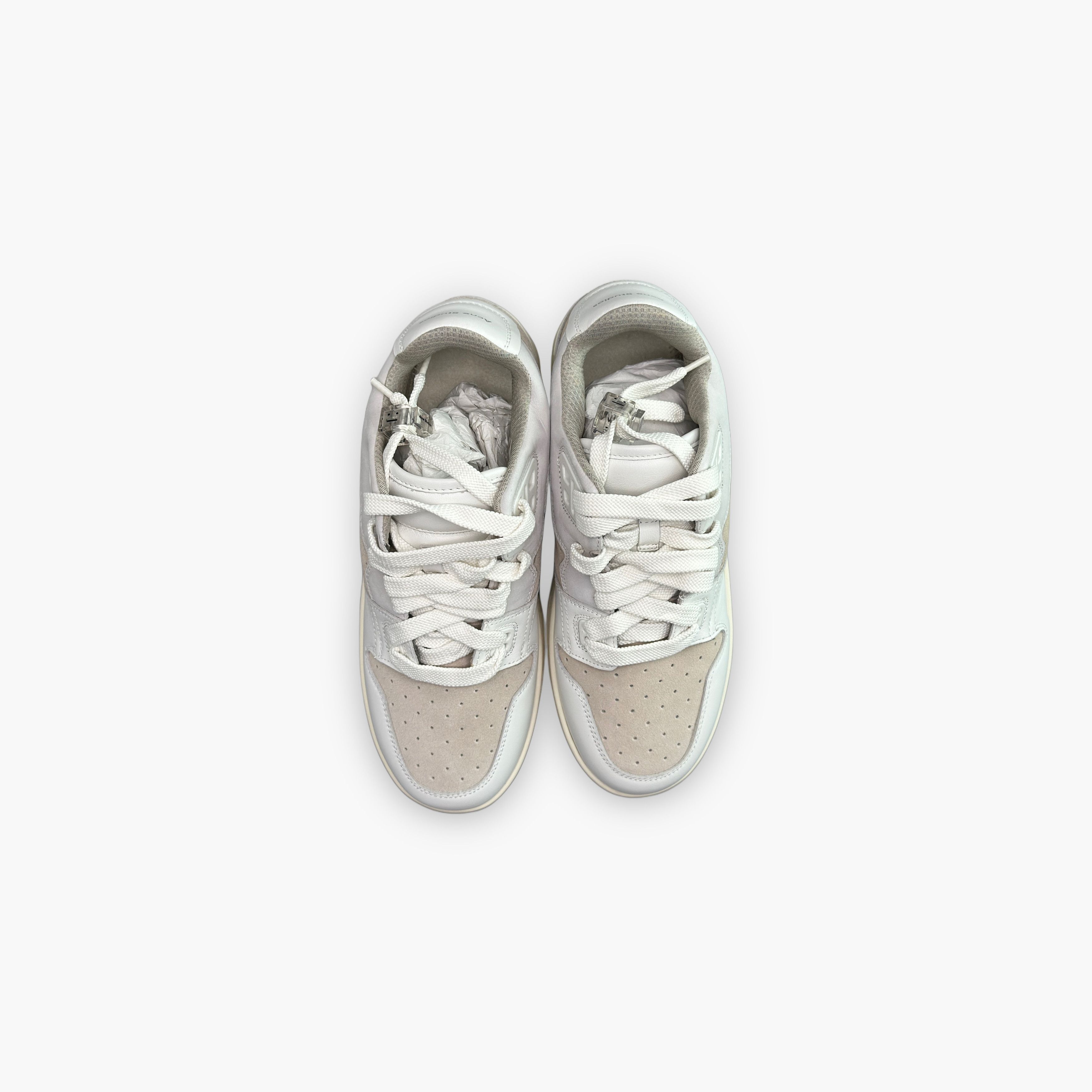 Acne Studios Acne Studios White Leather Low-Top Sneakers 39 Size US 9 / IT 39 - 10 Thumbnail