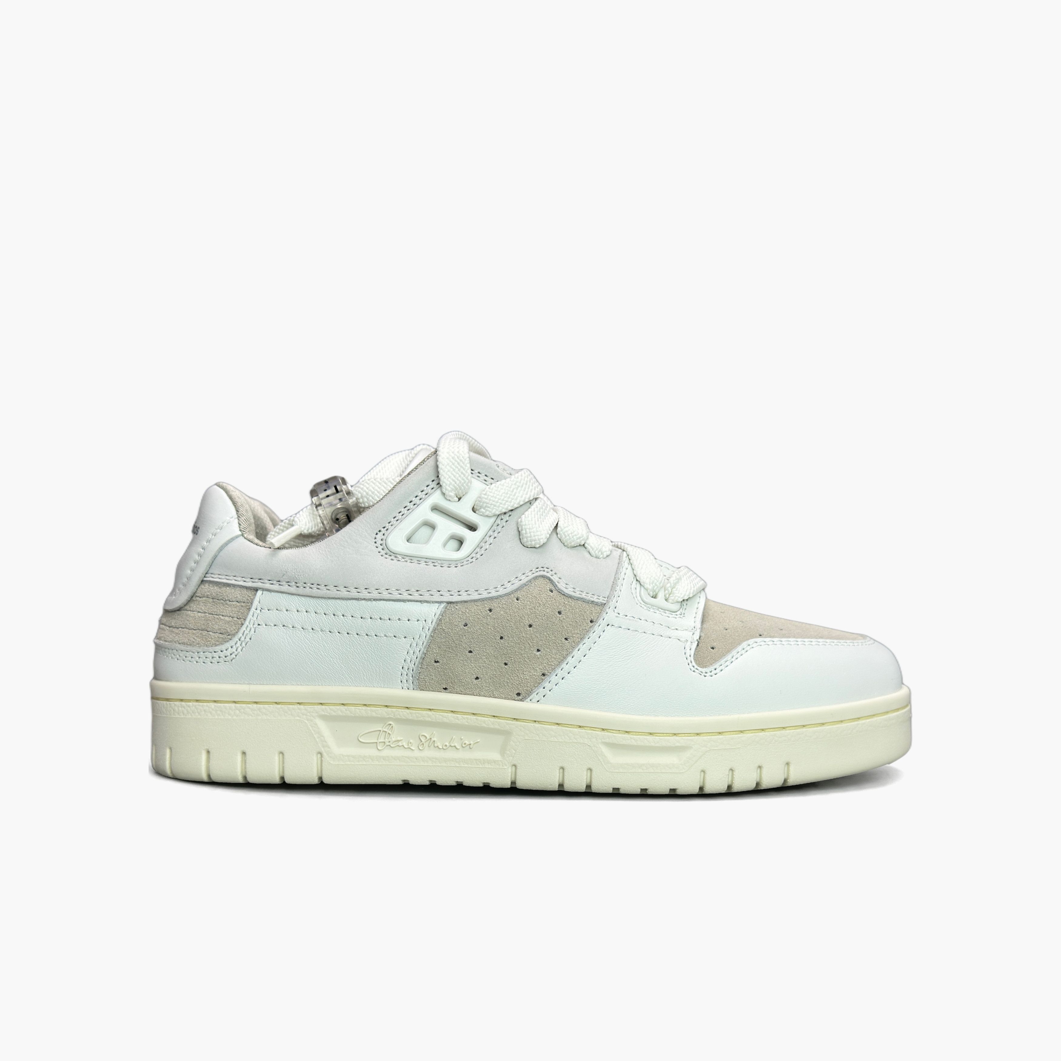 Acne Studios Acne Studios White Leather Low-Top Sneakers 39 Size US 9 / IT 39 - 5 Thumbnail