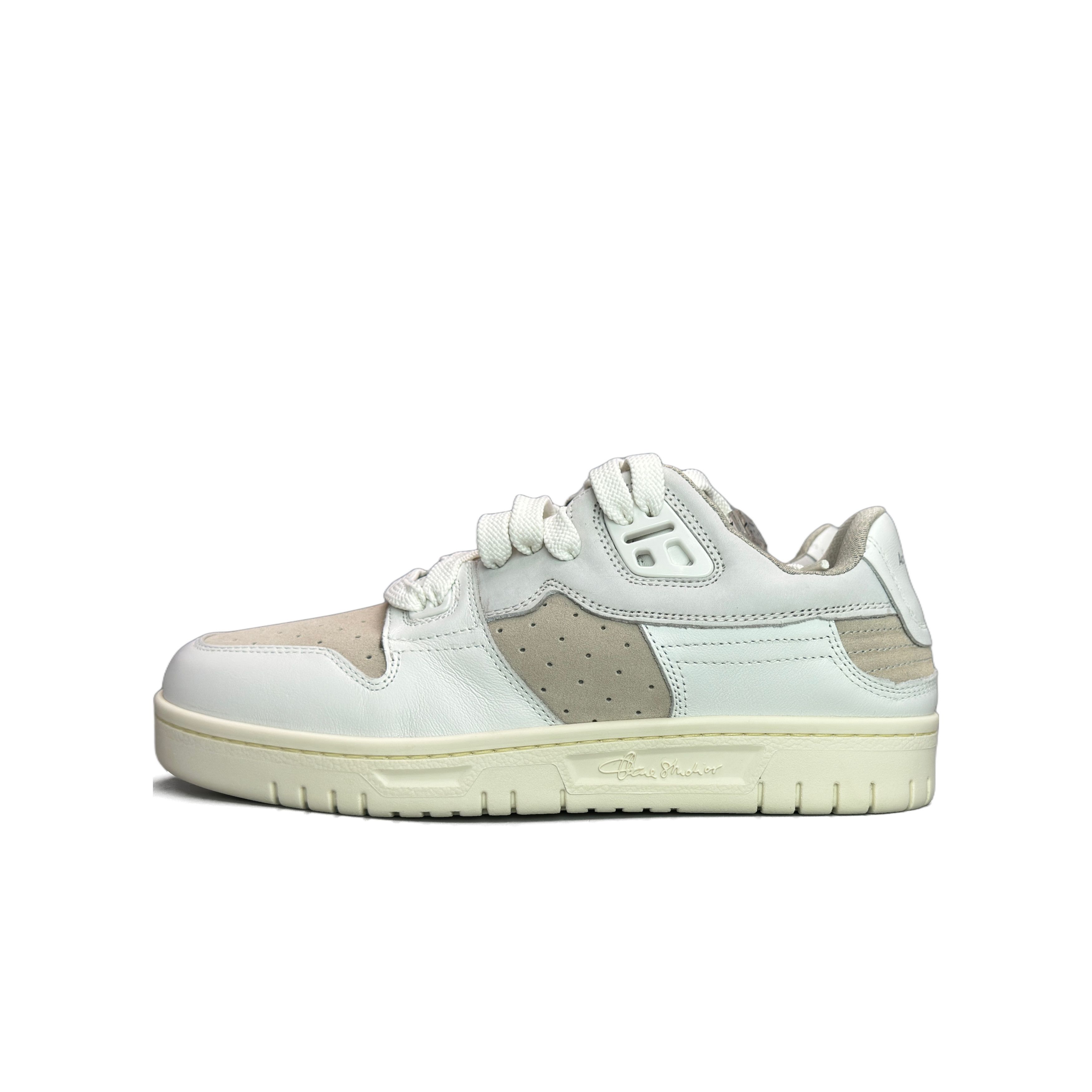 Acne Studios Acne Studios White Leather Low-Top Sneakers 39 Size US 9 / IT 39 - 2 Thumbnail