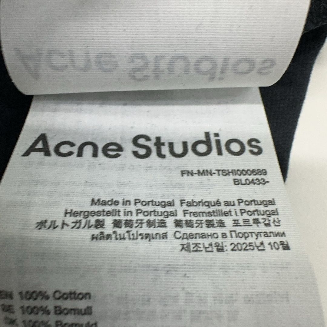 Acne Studios Acne Studios Washed Embroidered Logo Polo Shirt M Size US M / EU 48-50 / 2 - 5 Thumbnail