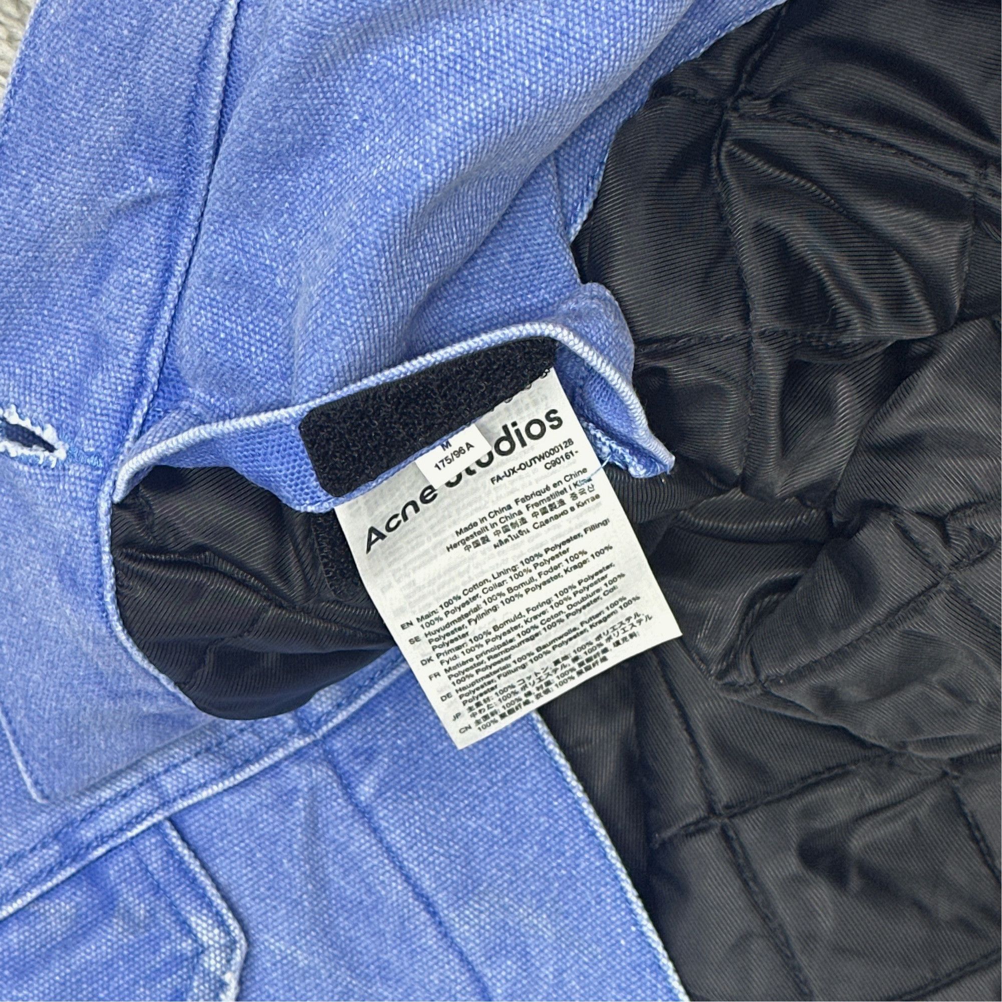Acne Studios Acne Studios Face Patch Denim Jacket US M Size US M / EU 48-50 / 2 - 3 Thumbnail