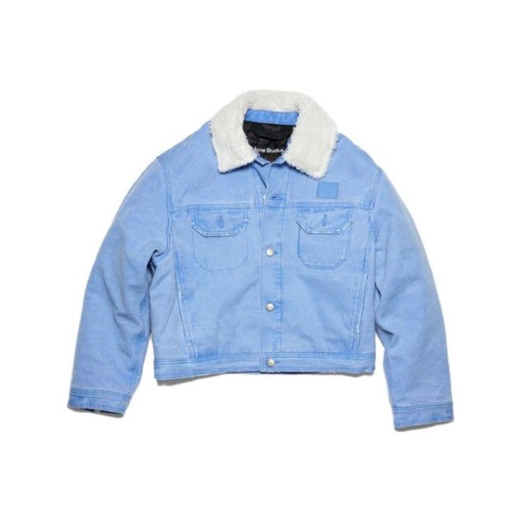 Acne Studios Acne Studios Face Patch Denim Jacket US M Size US M / EU 48-50 / 2 - 2 Thumbnail