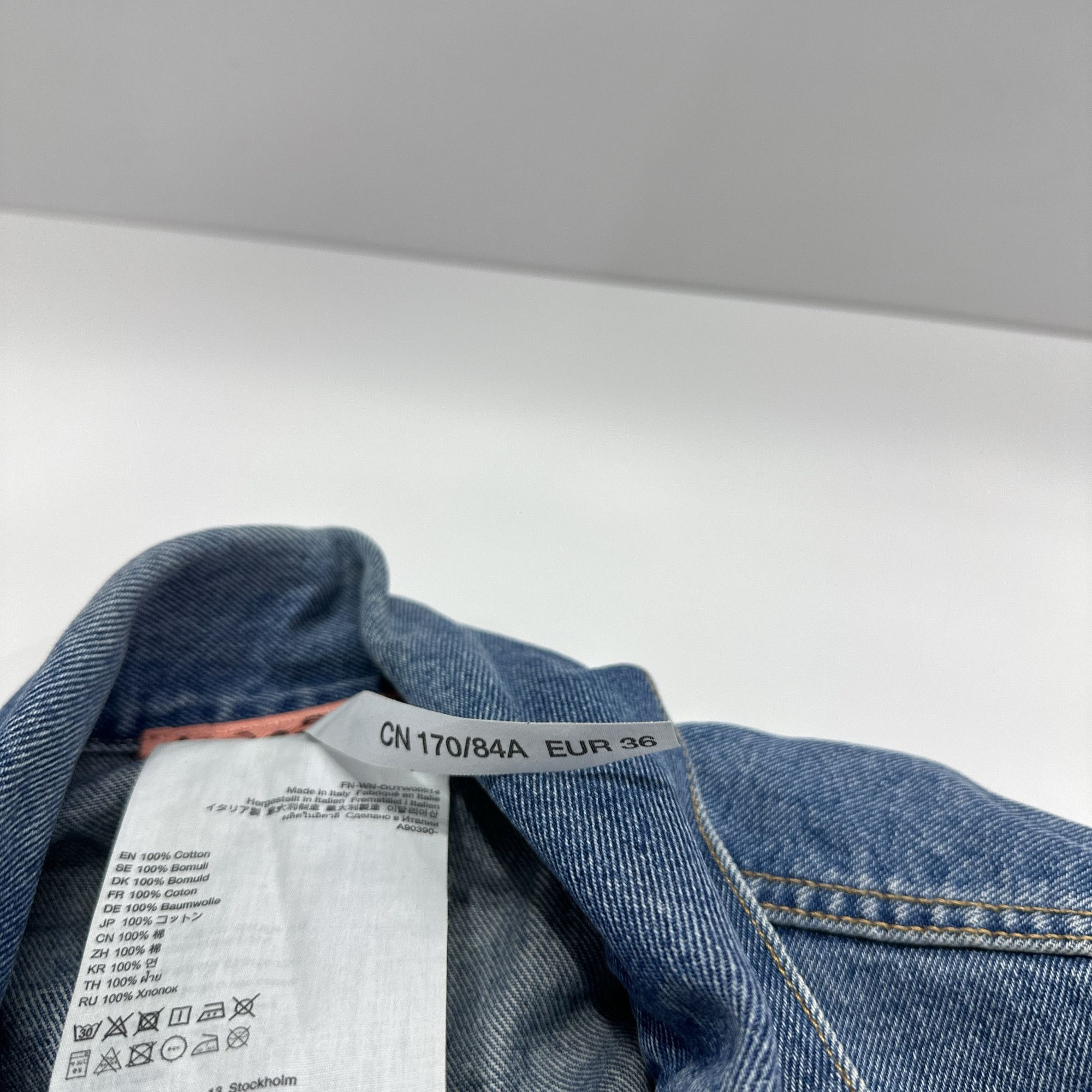 Acne Studios Acne Studios Vintage Wash Denim Jacket 36 Size XS / US 0-2 / IT 36-38 - 4 Thumbnail