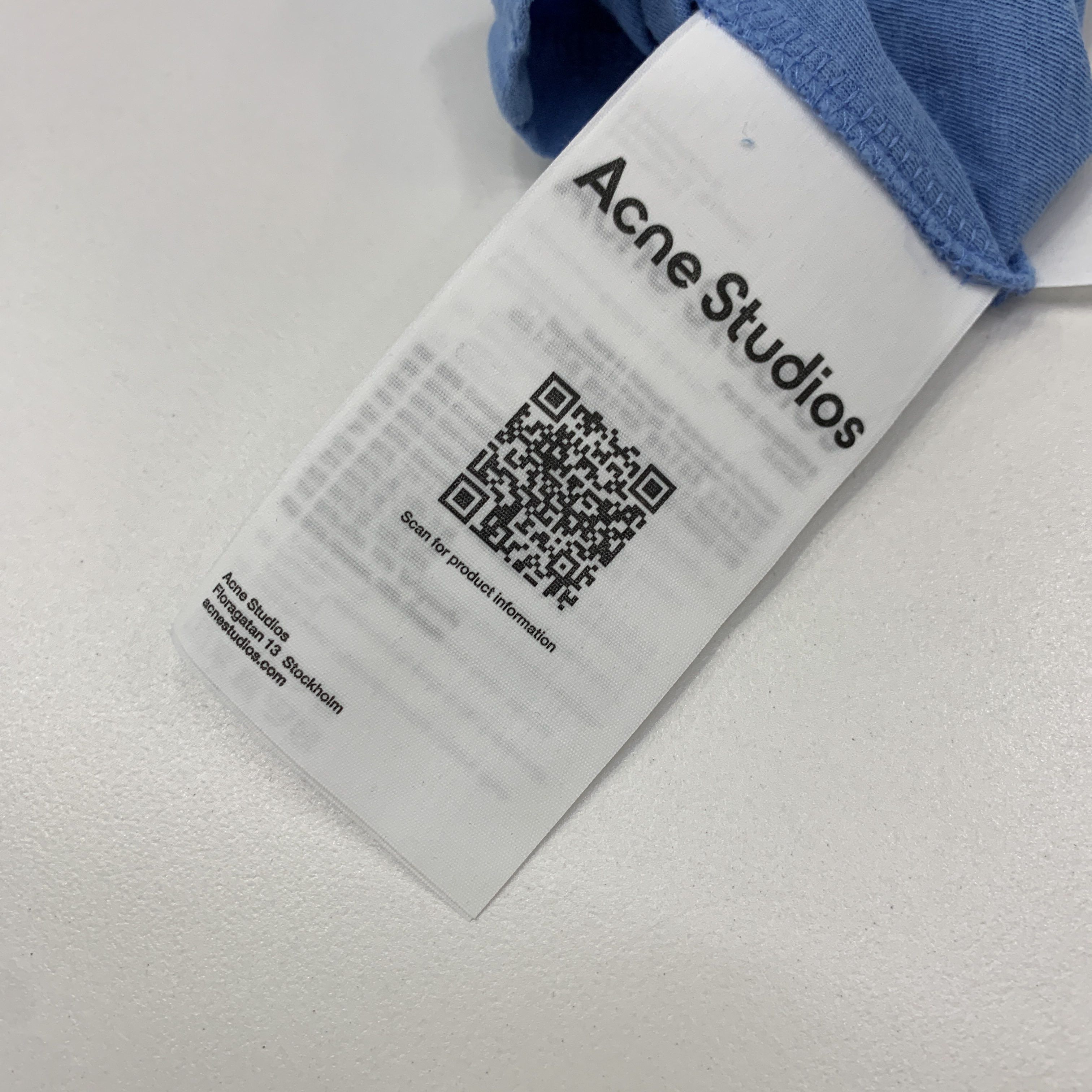 Acne Studios Acne Studios Stockholm 1996 Logo Long Sleeve T-Shirt L Size US L / EU 52-54 / 3 - 5 Thumbnail