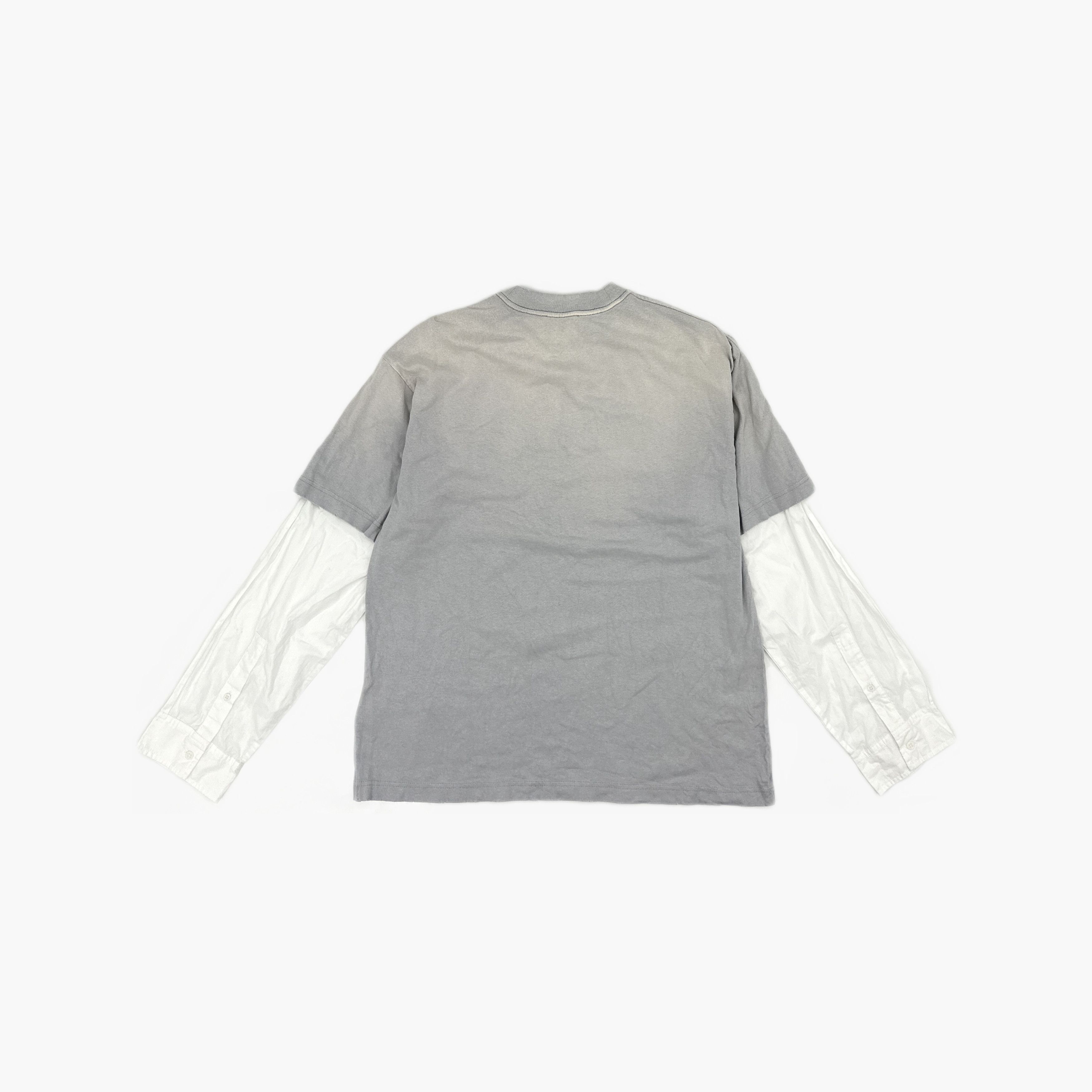 Acne Studios Acne Studios Faded Logo Layered Long Sleeve XS Size US XS / EU 42 / 0 - 3 Thumbnail