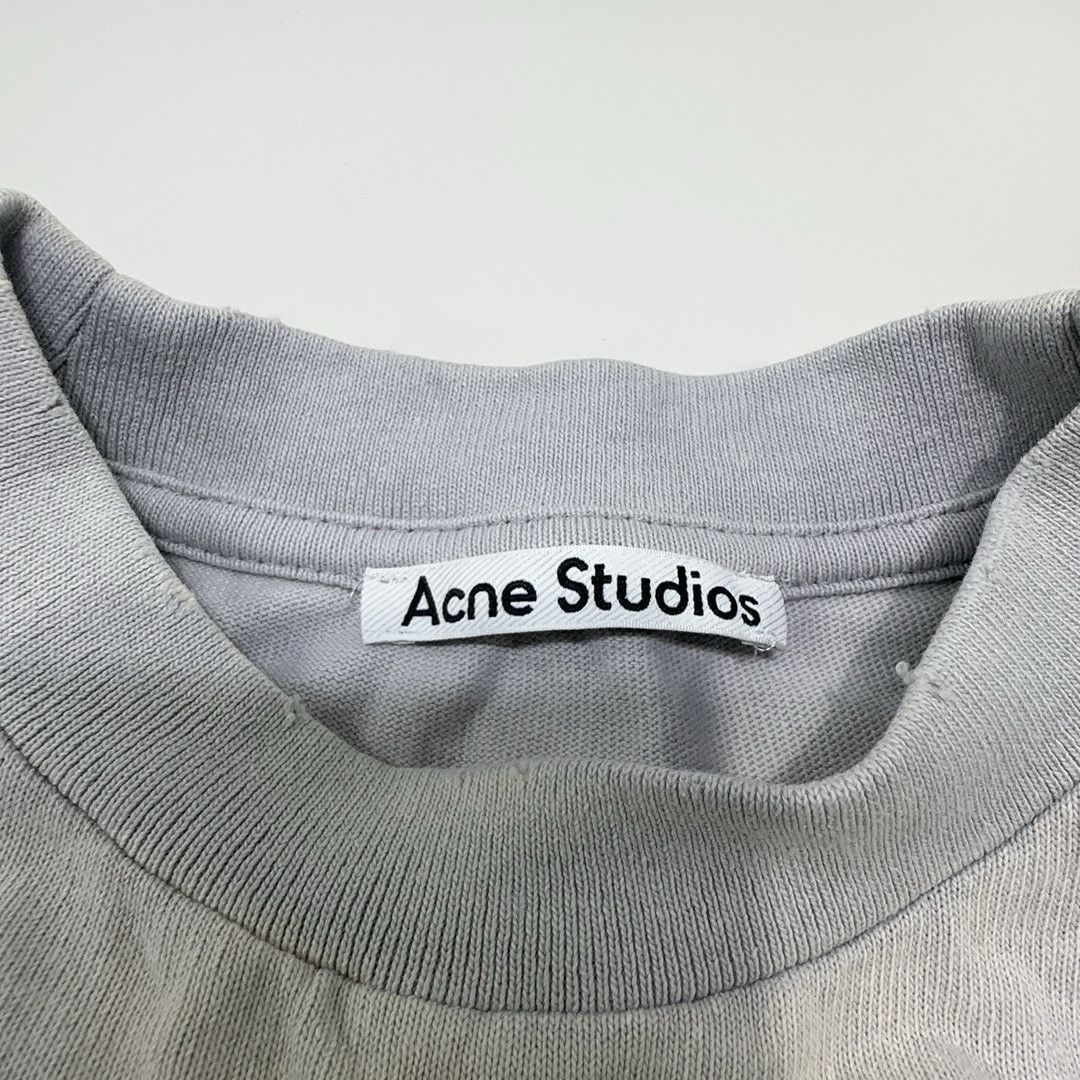 Acne Studios Acne Studios Faded Logo Layered Long Sleeve XS Size US XS / EU 42 / 0 - 6 Thumbnail