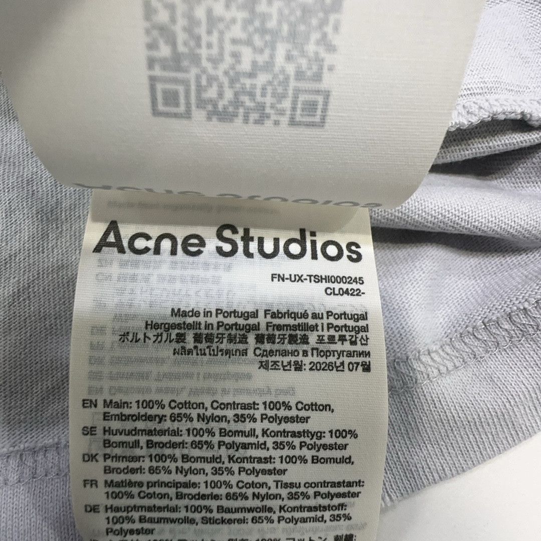 Acne Studios Acne Studios Faded Logo Layered Long Sleeve XS Size US XS / EU 42 / 0 - 4 Thumbnail