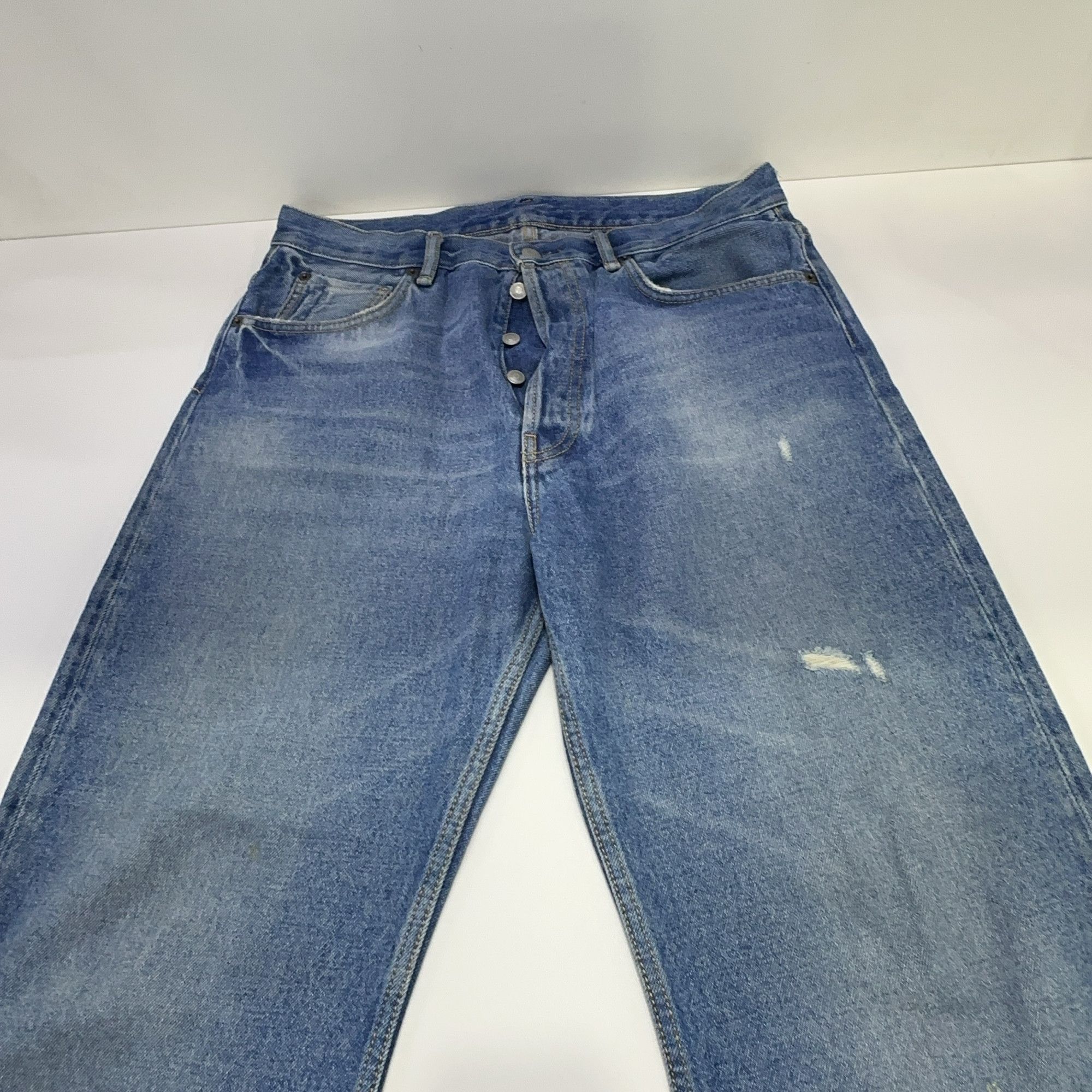 Acne Studios Acne Studios 2021M Vintage Blue Jeans 32 Size US 32 / EU 48 - 6 Thumbnail