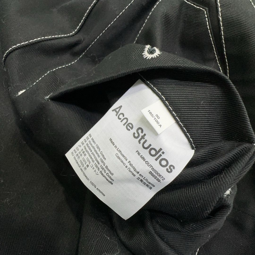 Acne Studios Acne Studios Contrast Stitch Twill Jacket 50 Size US M / EU 48-50 / 2 - 4 Thumbnail