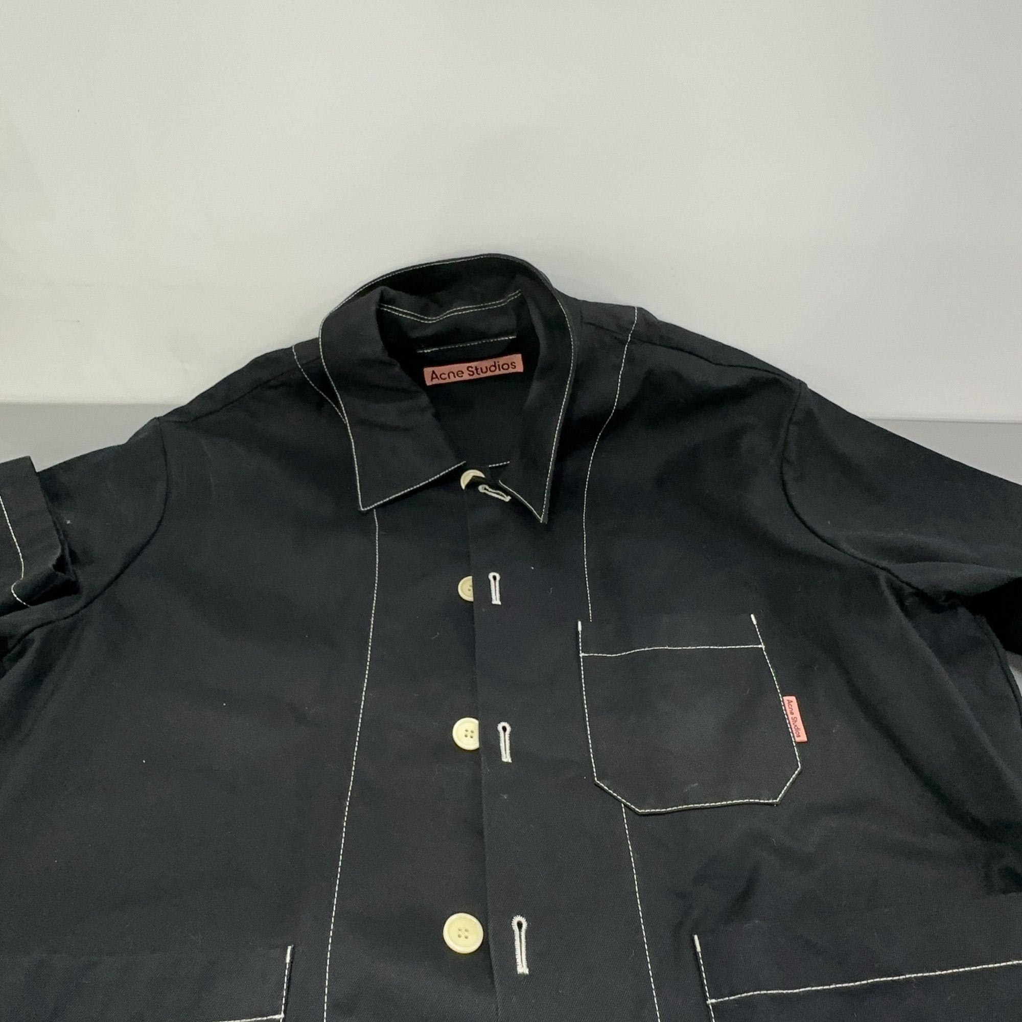 Acne Studios Acne Studios Contrast Stitch Twill Jacket 50 Size US M / EU 48-50 / 2 - 11 Thumbnail