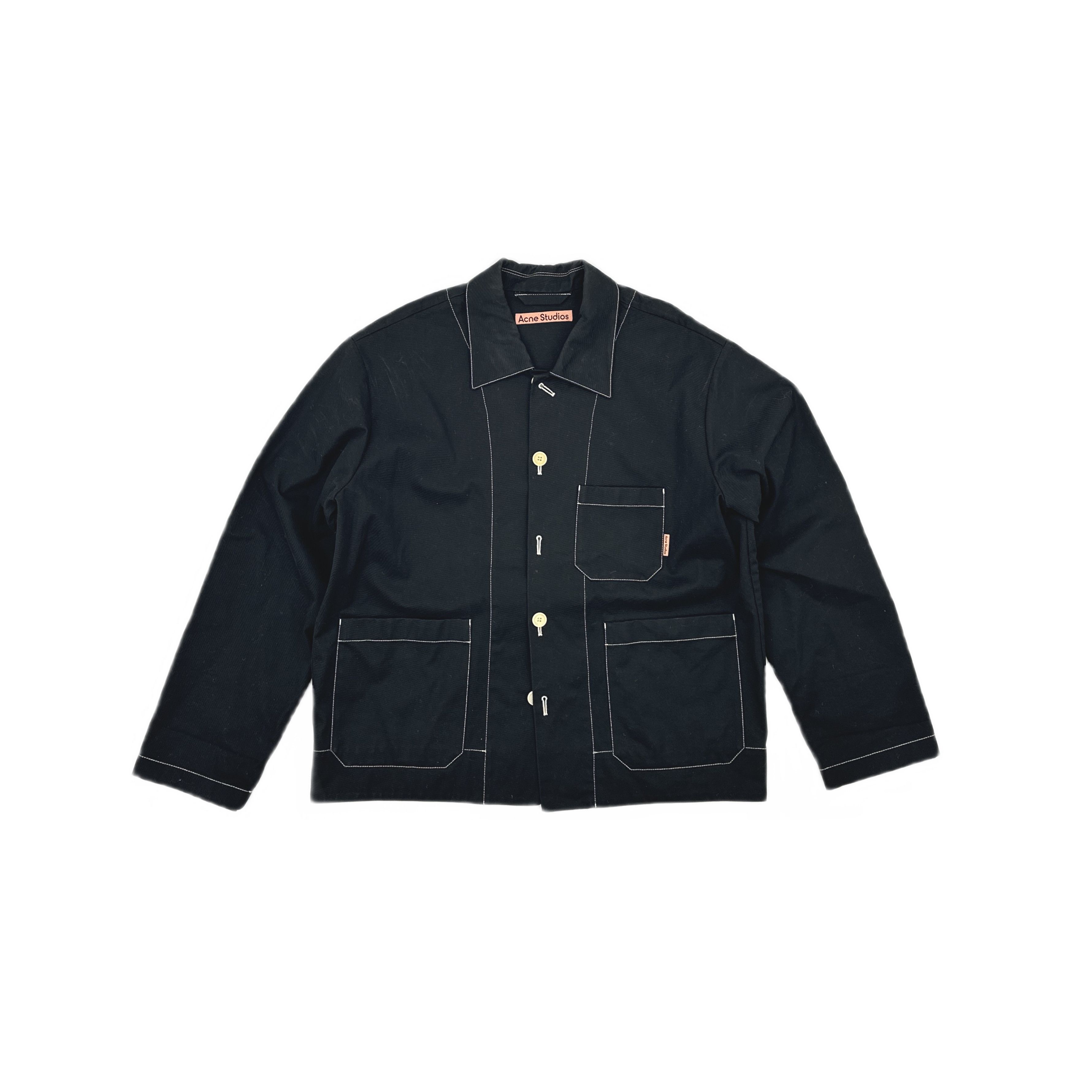 Acne Studios Acne Studios Contrast Stitch Twill Jacket 50 Size US M / EU 48-50 / 2 - 2 Thumbnail