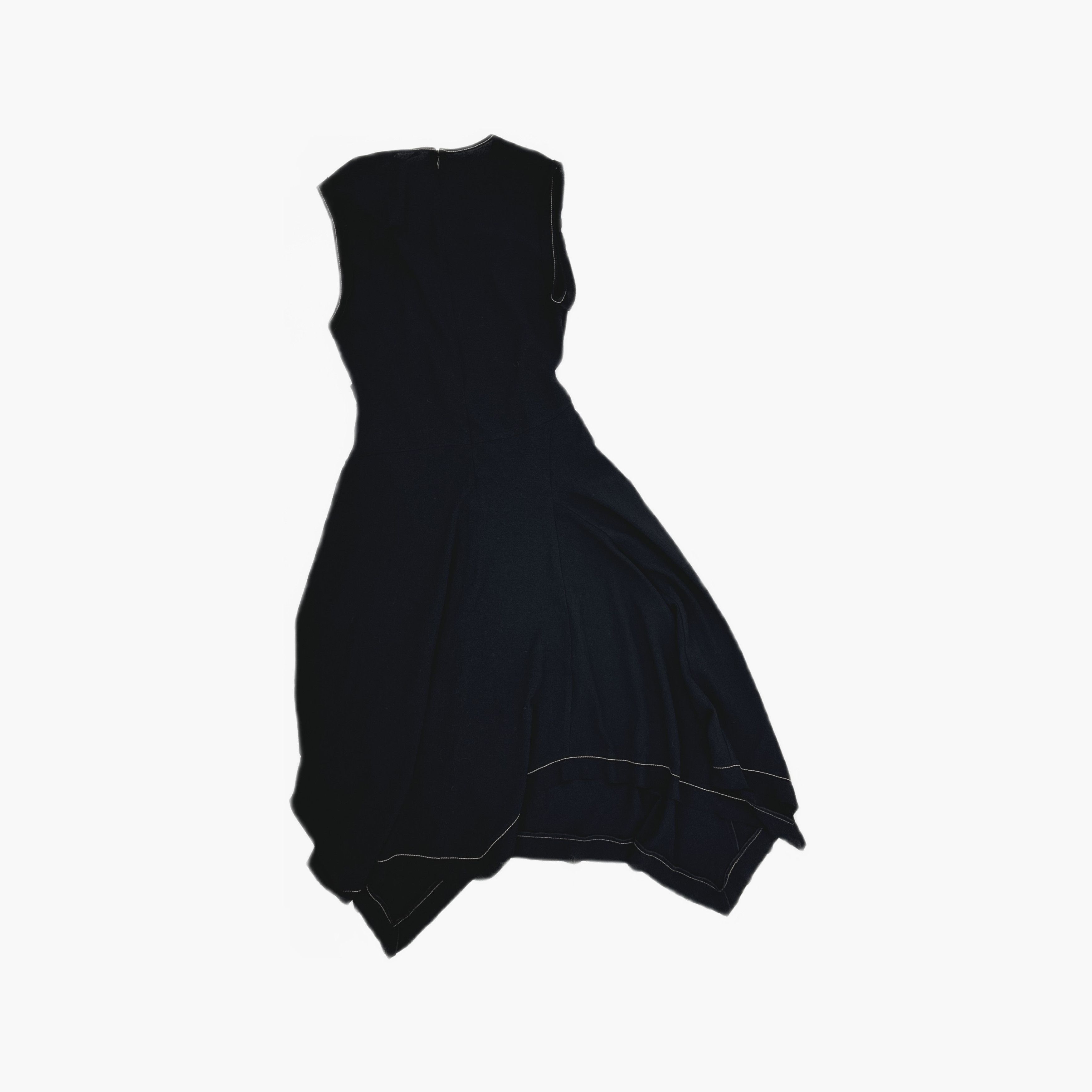 Acne Studios Acne Studios Asymmetric Sleeveless Midi Dress Size 34 Size XS / US 0-2 / IT 36-38 - 3 Thumbnail