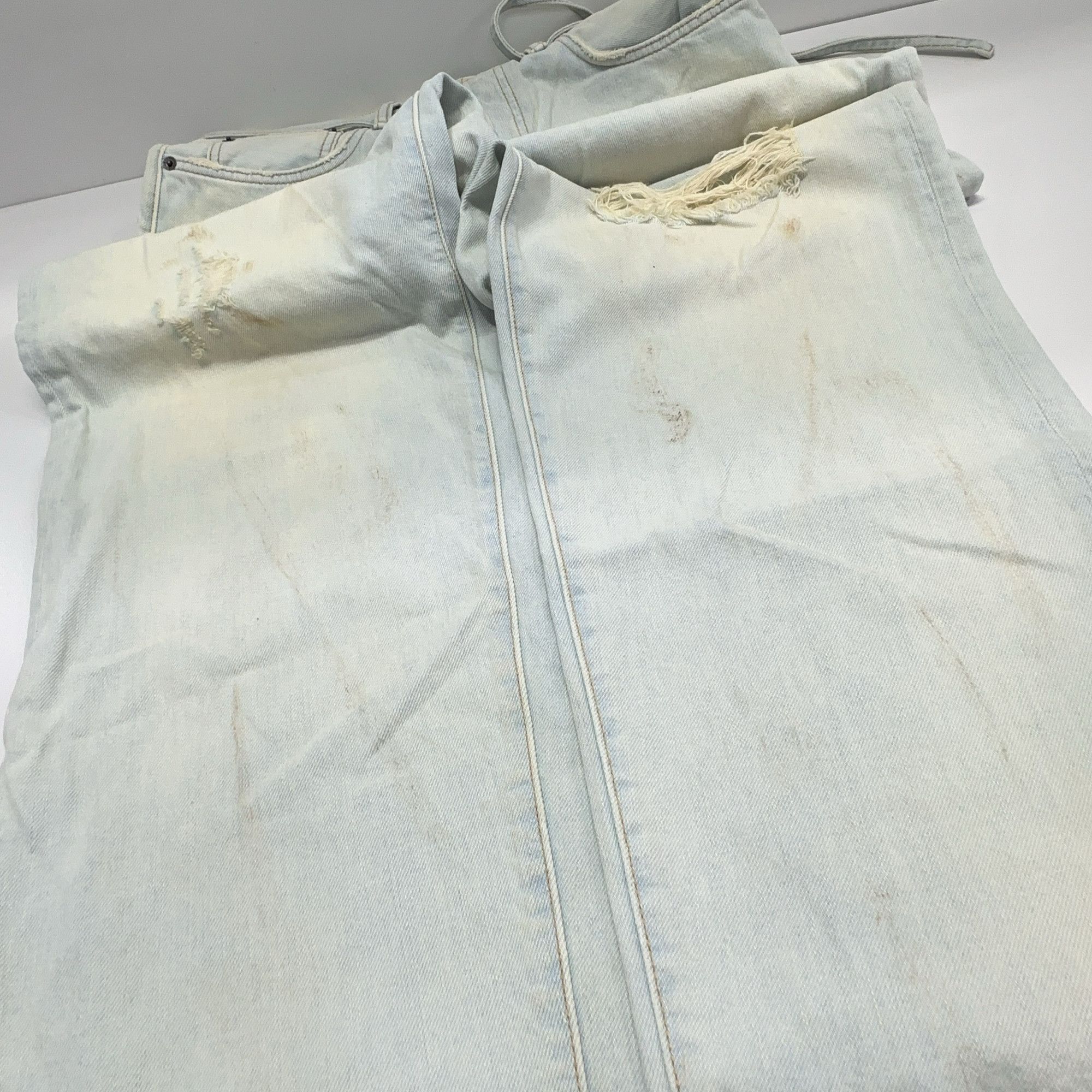 Acne Studios Acne Studios 1991 Toj U Distressed Denim Jeans 28 Size US 28 / EU 44 - 6 Thumbnail