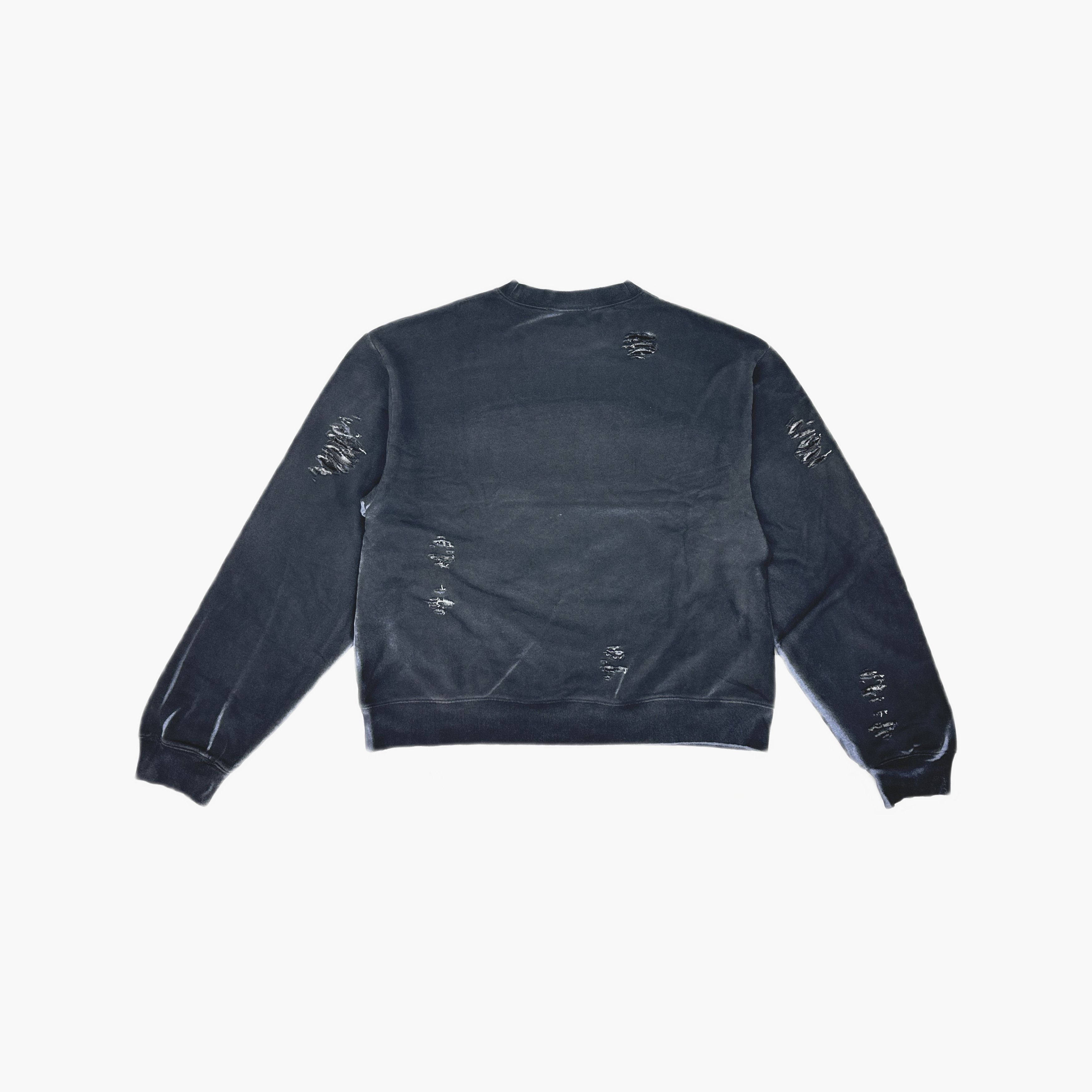 Acne Studios Acne Studios Medallion Distressed Sweatshirt M Size US M / EU 48-50 / 2 - 3 Thumbnail