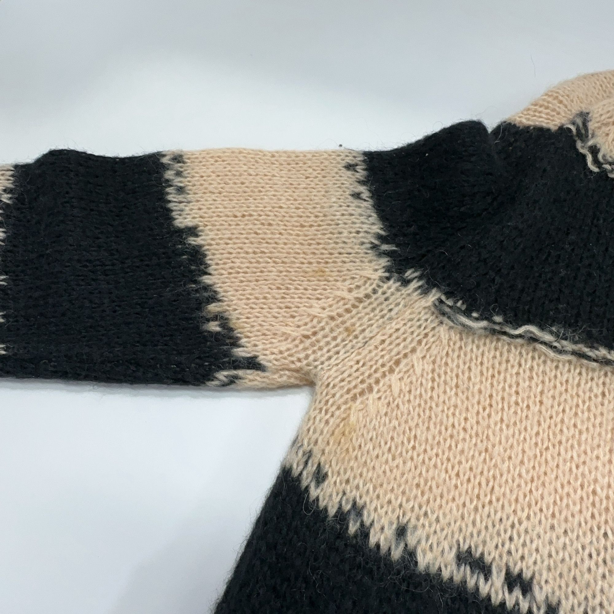 Acne Studios Acne Studios Distressed Striped Mohair Sweater XS Size XS / US 0-2 / IT 36-38 - 9 Thumbnail