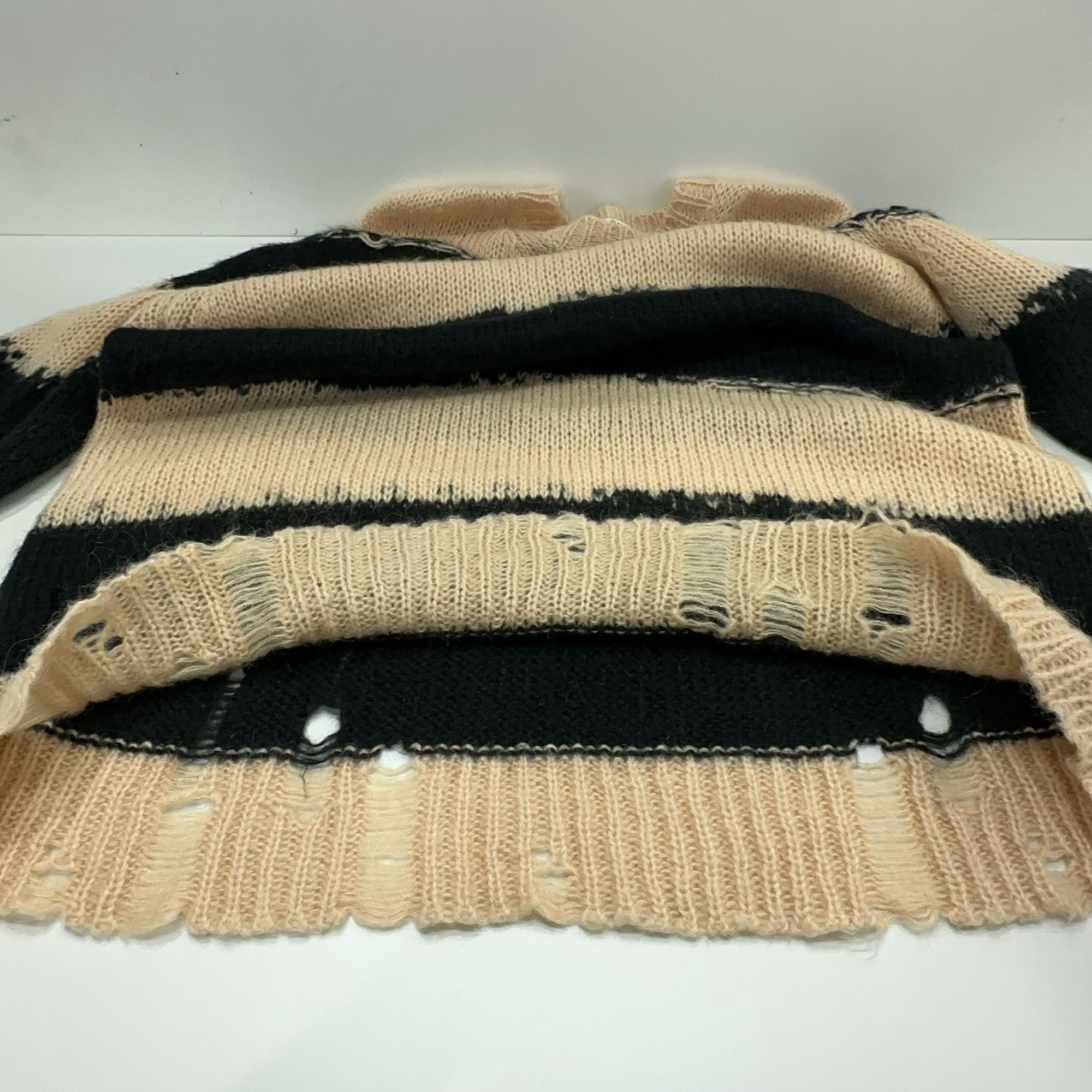 Acne Studios Acne Studios Distressed Striped Mohair Sweater XS Size XS / US 0-2 / IT 36-38 - 7 Thumbnail