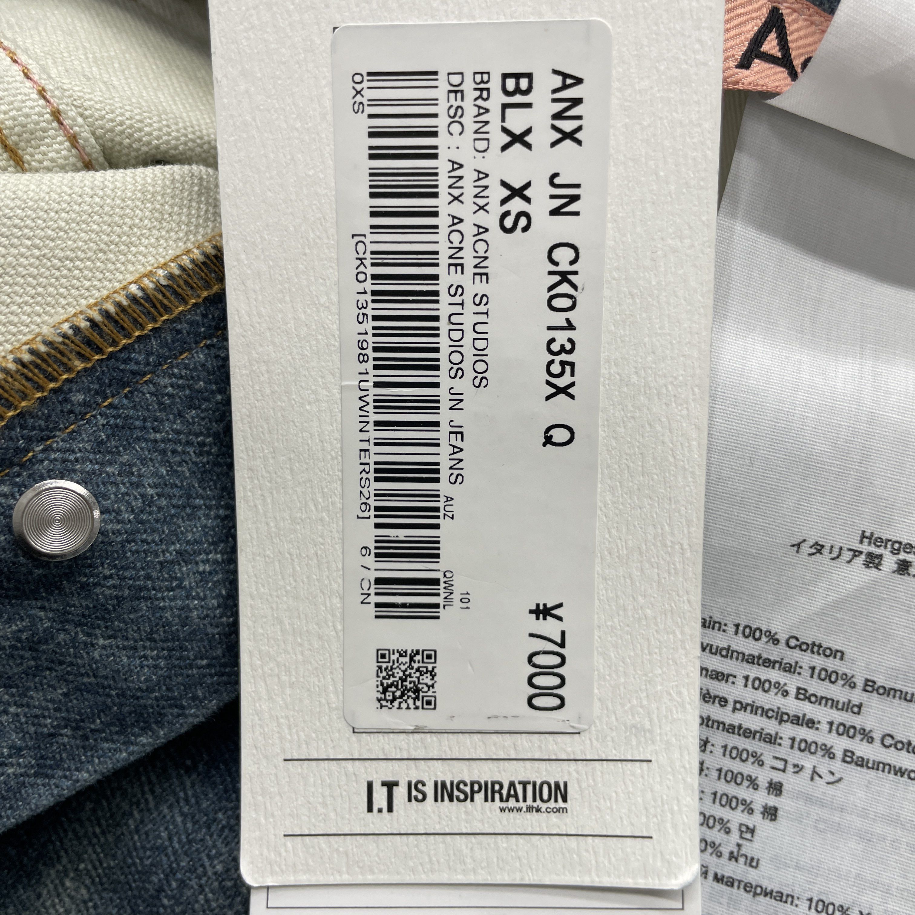Acne Studios Acne Studios 3D Bear Print 1981 Denim Jeans XS Size US 28 / EU 44 - 6 Thumbnail