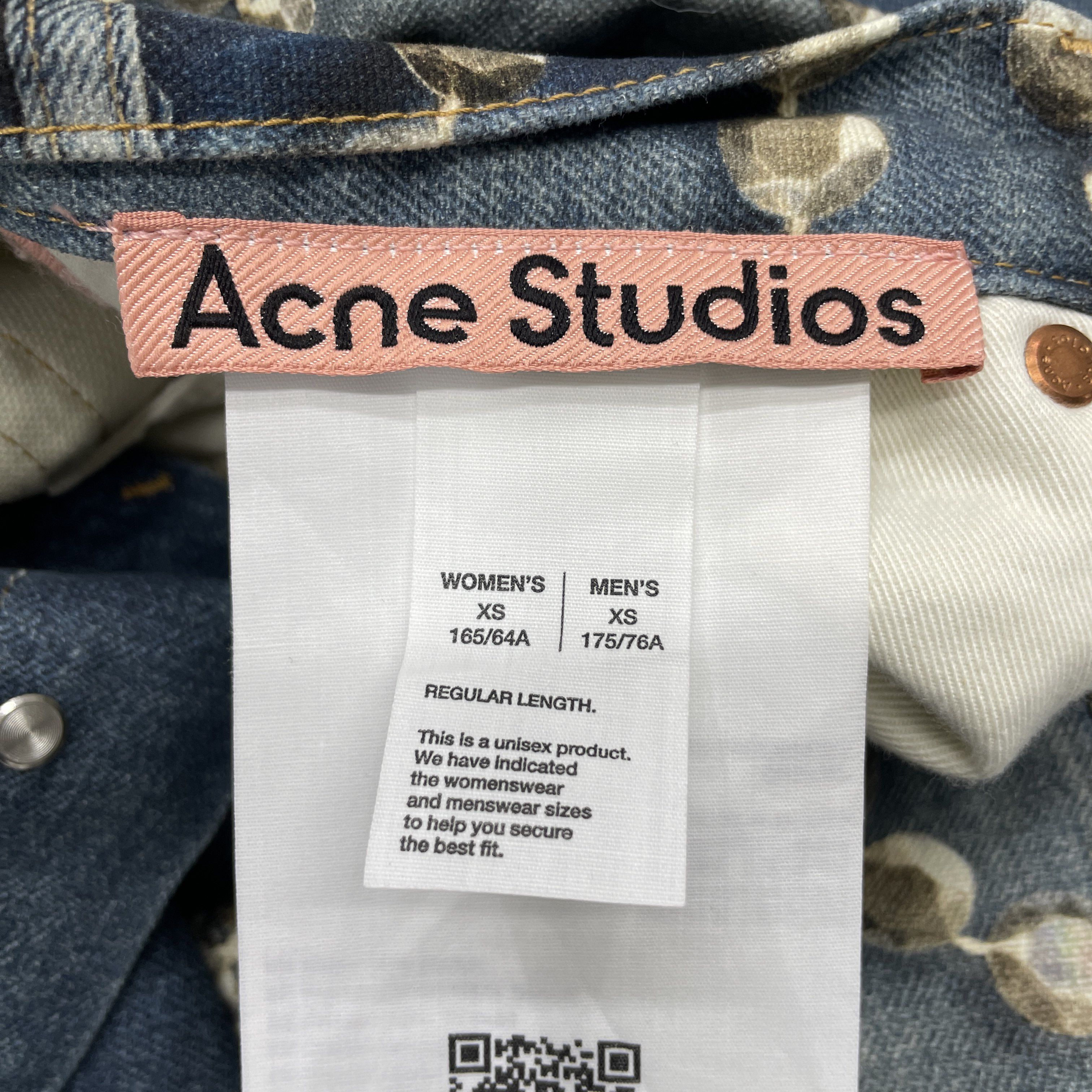 Acne Studios Acne Studios 3D Bear Print 1981 Denim Jeans XS Size US 28 / EU 44 - 4 Thumbnail