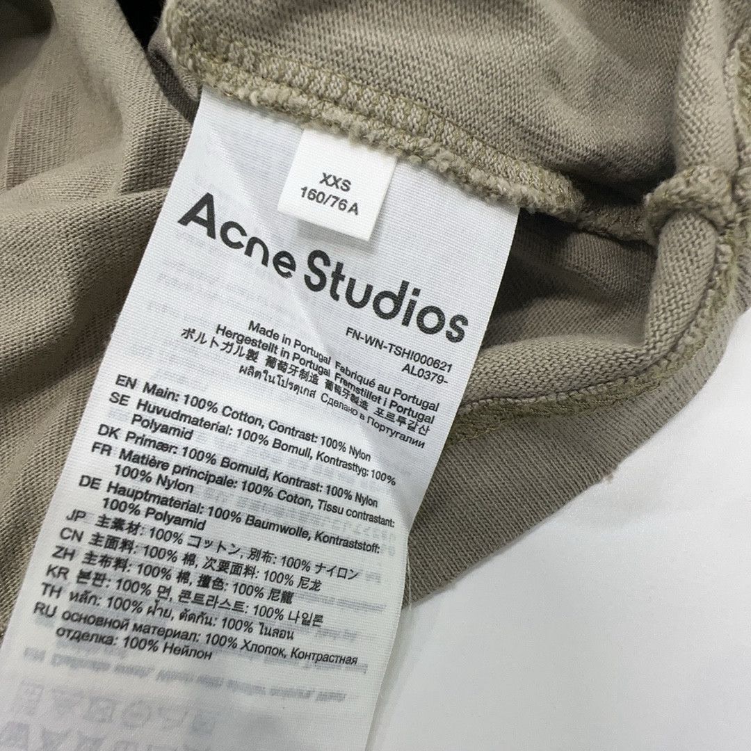 Acne Studios Acne Studios Layered Graphic T-Shirt XXS Size XXS / US 00 / IT 34 - 4 Thumbnail