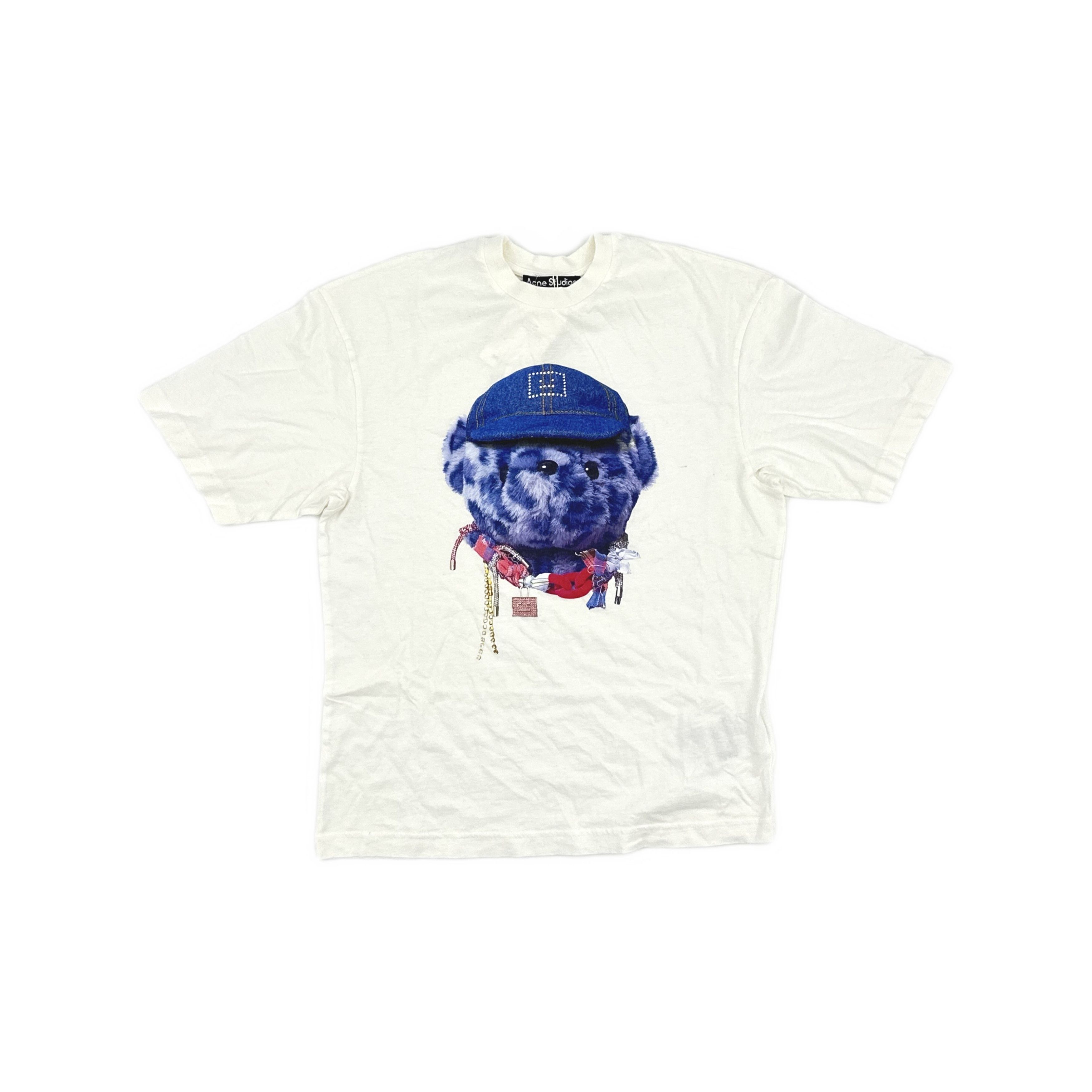 Acne Studios Acne Studios Bear Graphic Print T-Shirt XXS Size US XXS / EU 40 - 2 Thumbnail