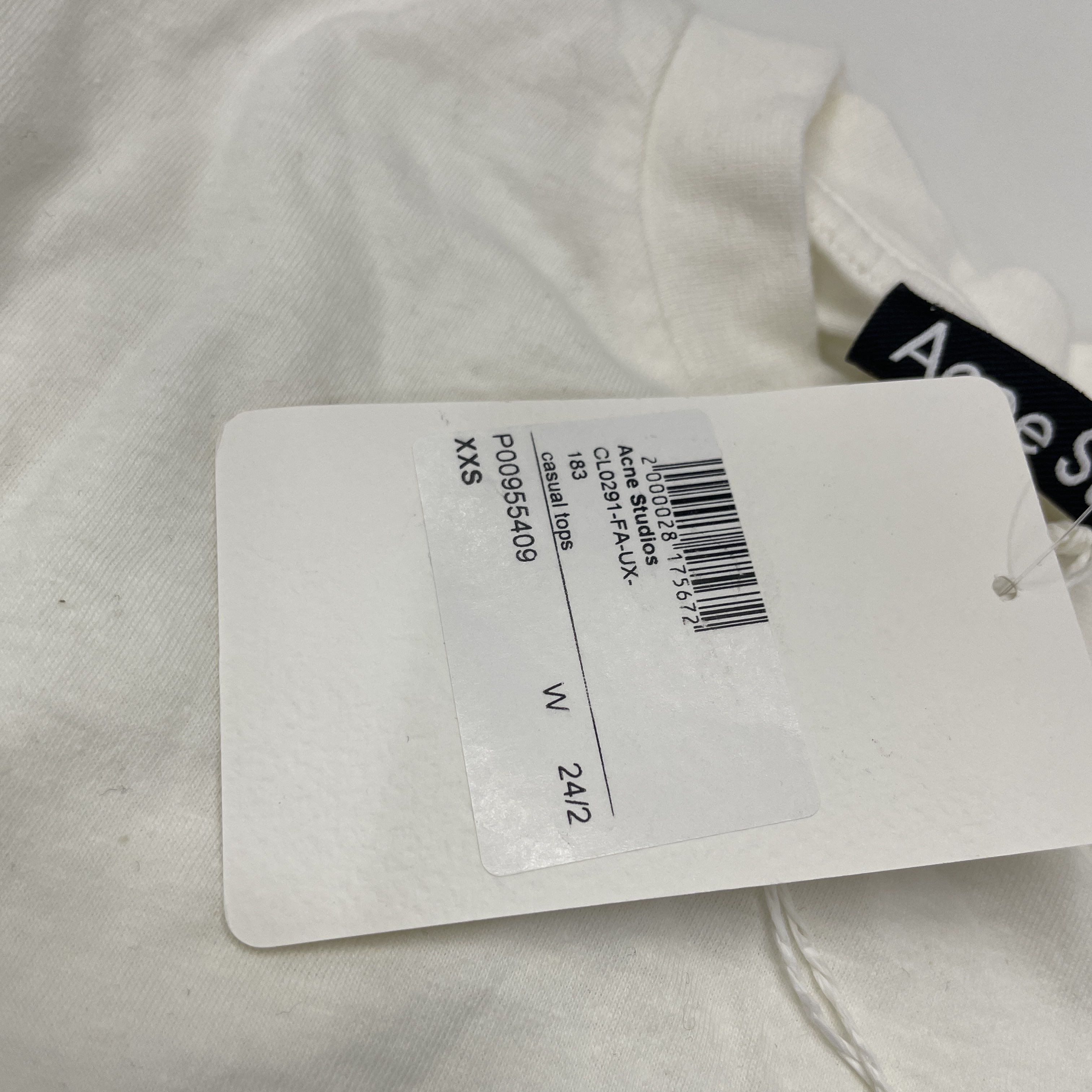 Acne Studios Acne Studios Bear Graphic Print T-Shirt XXS Size US XXS / EU 40 - 6 Thumbnail