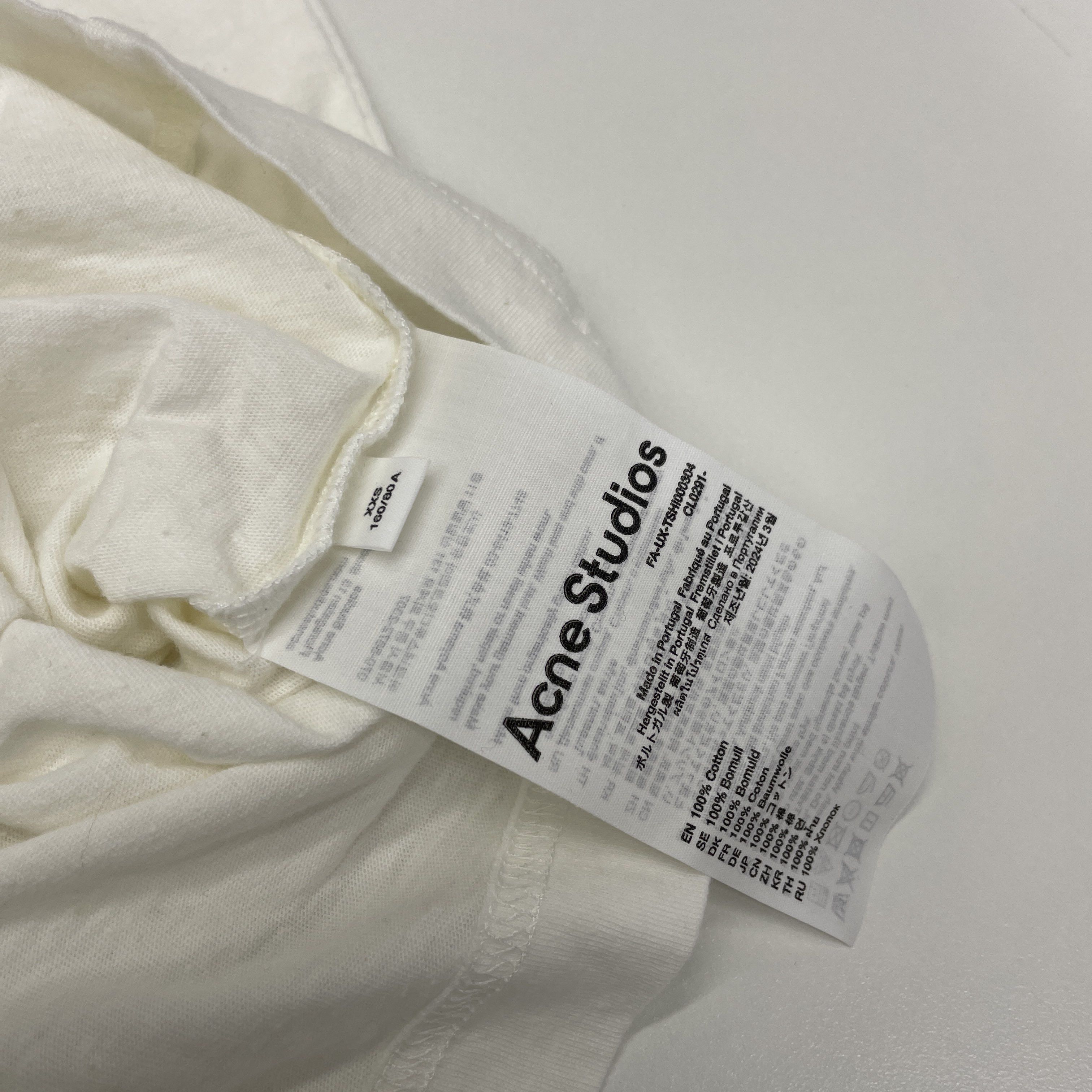 Acne Studios Acne Studios Bear Graphic Print T-Shirt XXS Size US XXS / EU 40 - 5 Thumbnail