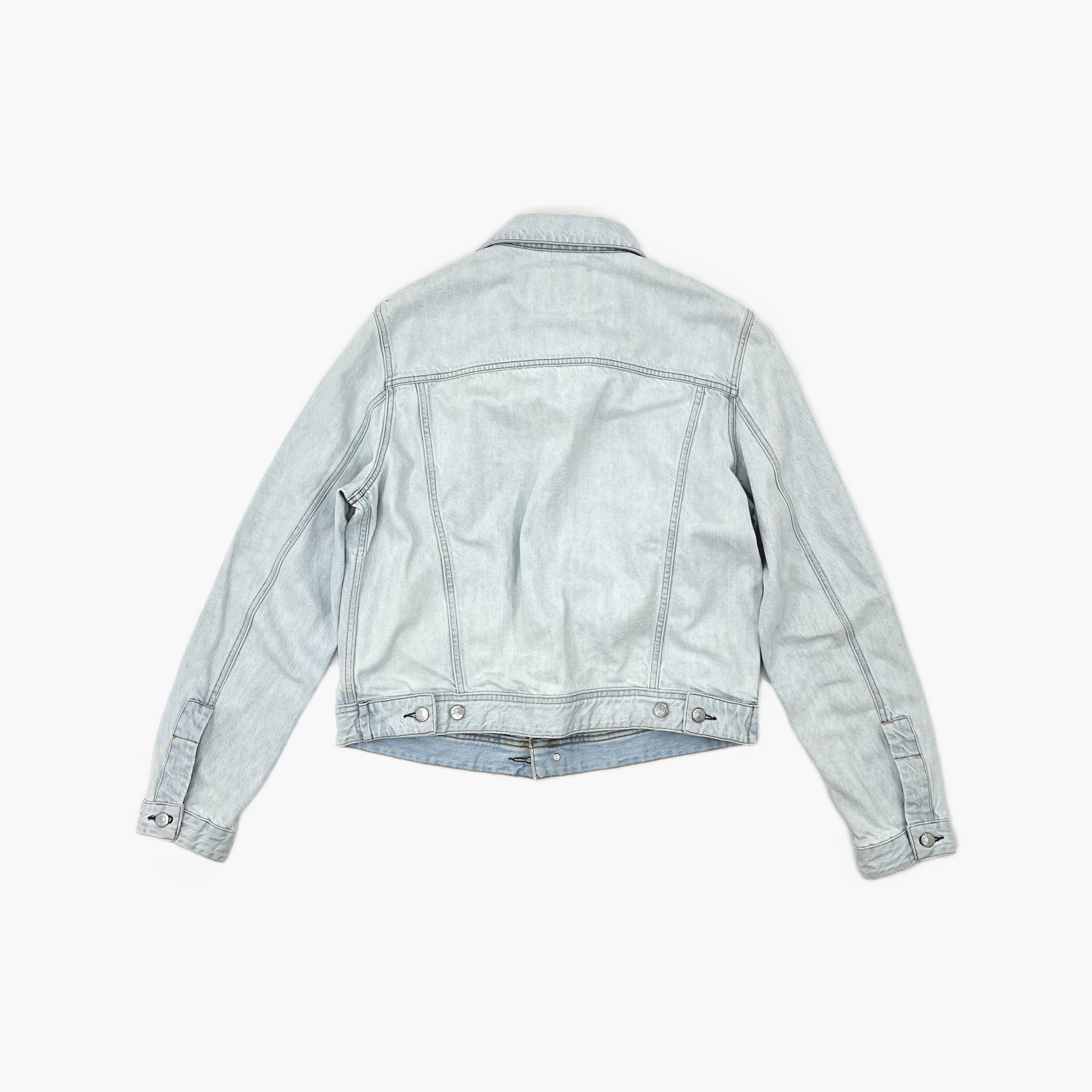 Acne Studios Acne Studios Light Blue Blå Konst Denim Jacket Size 50 Size US M / EU 48-50 / 2 - 3 Thumbnail