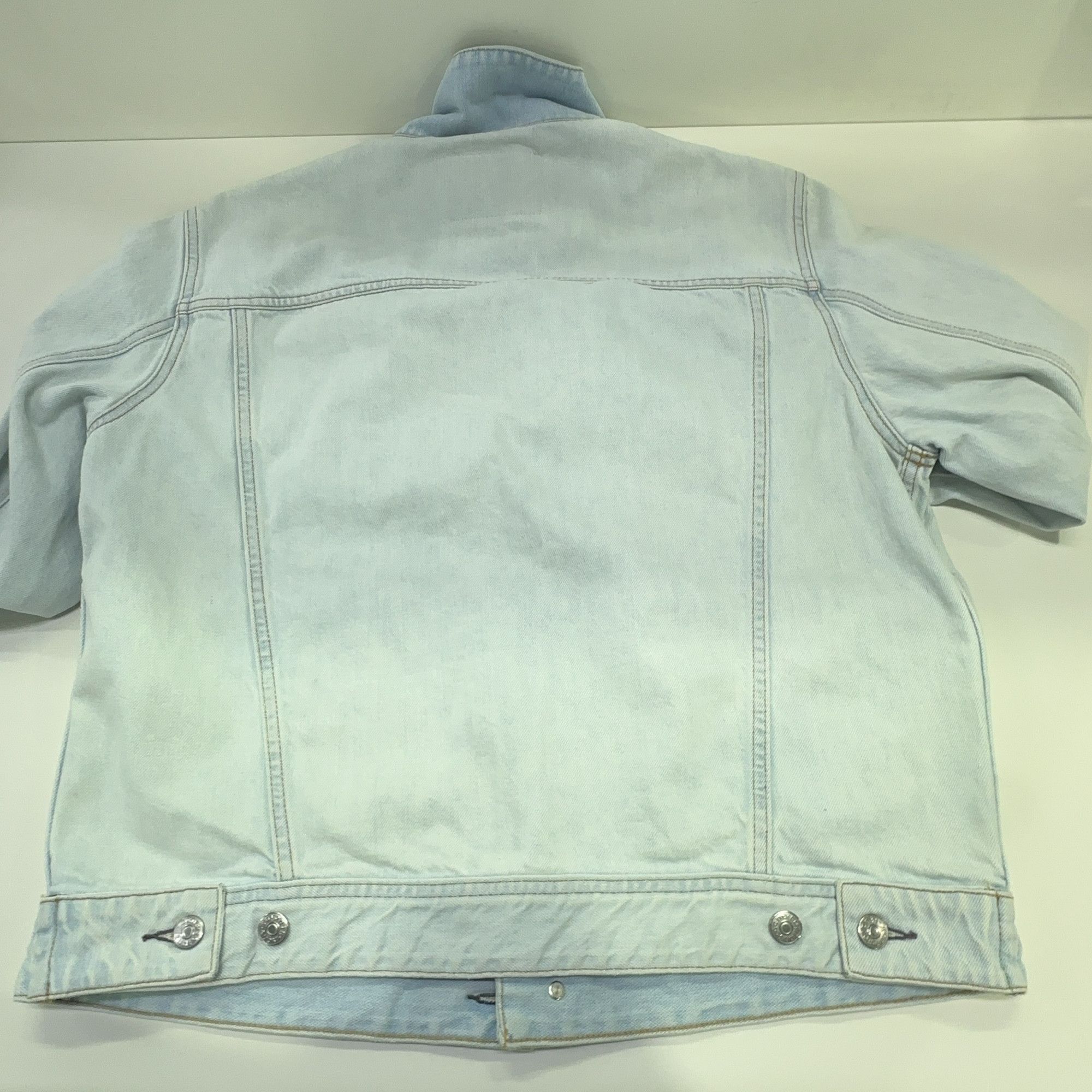 Acne Studios Acne Studios Light Blue Blå Konst Denim Jacket Size 50 Size US M / EU 48-50 / 2 - 14 Thumbnail