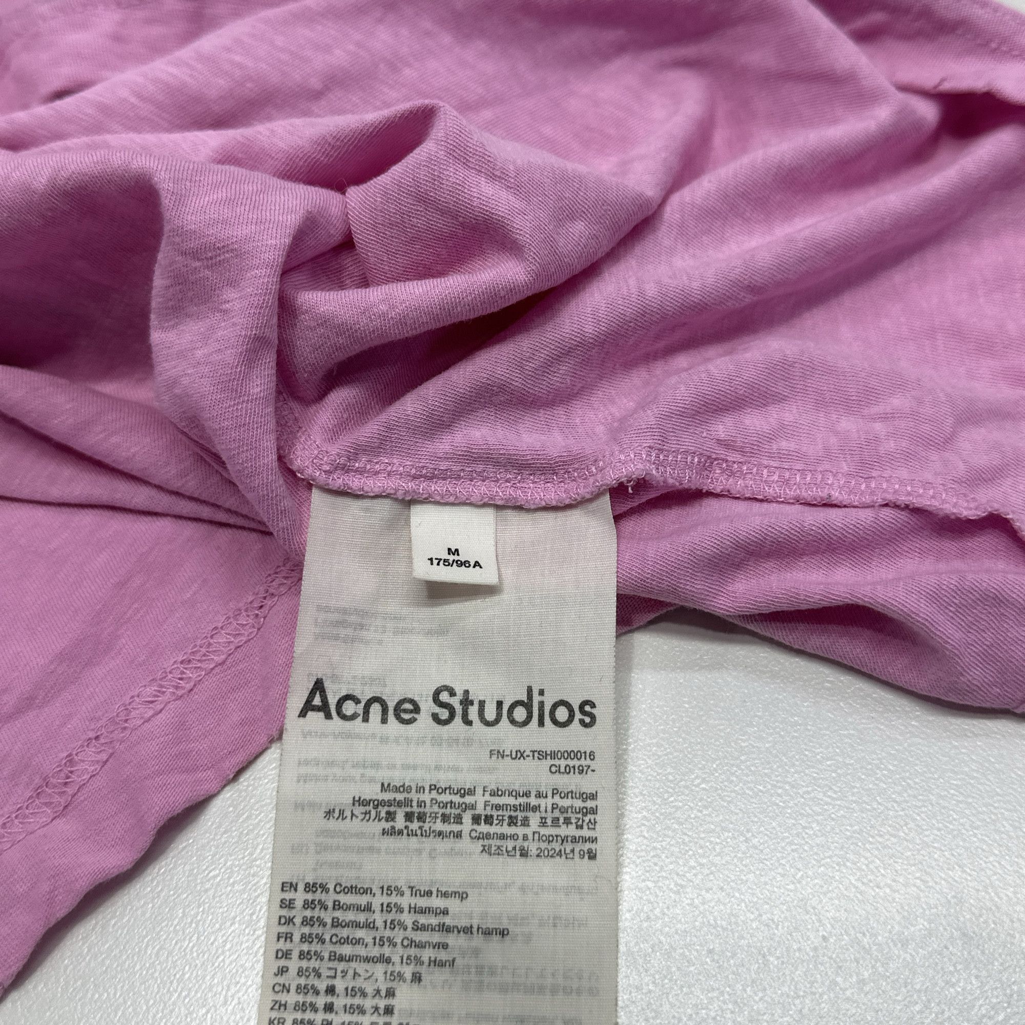 Acne Studios Acne Studios 1996 Logo Long Sleeve T-Shirt Size M Size US M / EU 48-50 / 2 - 5 Thumbnail