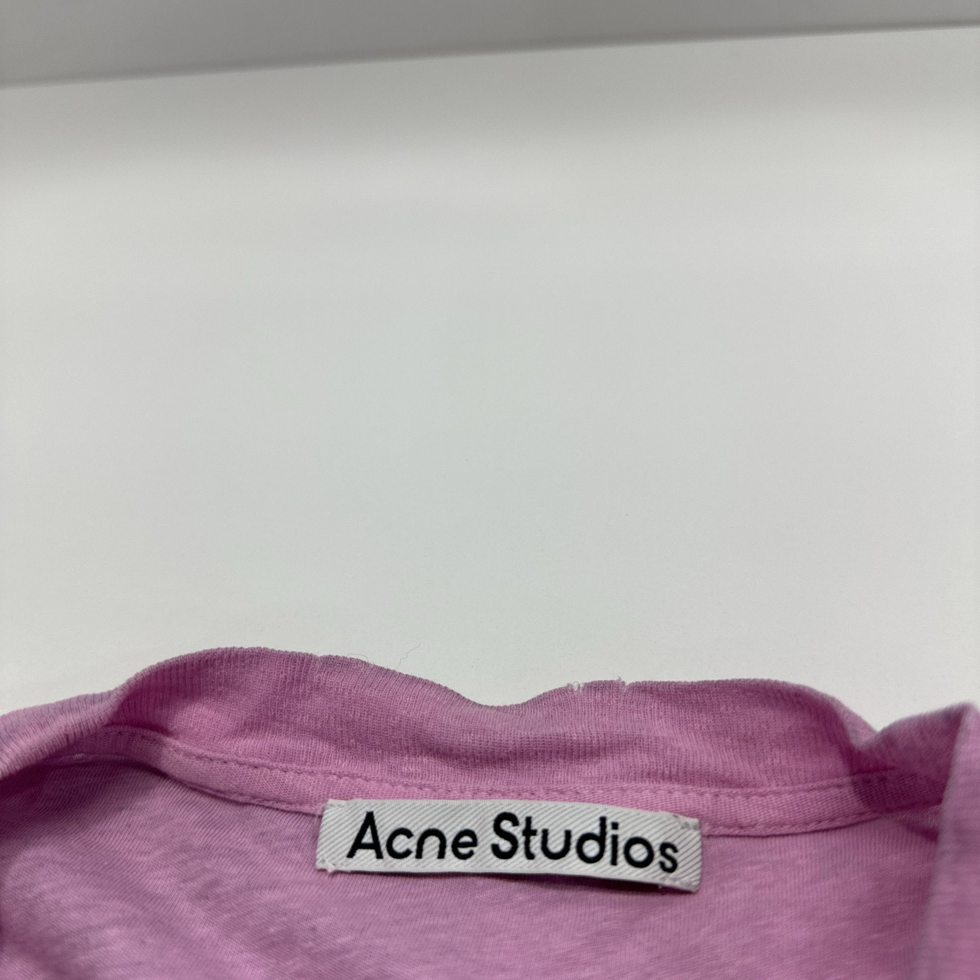 Acne Studios Acne Studios 1996 Logo Long Sleeve T-Shirt Size M Size US M / EU 48-50 / 2 - 4 Thumbnail